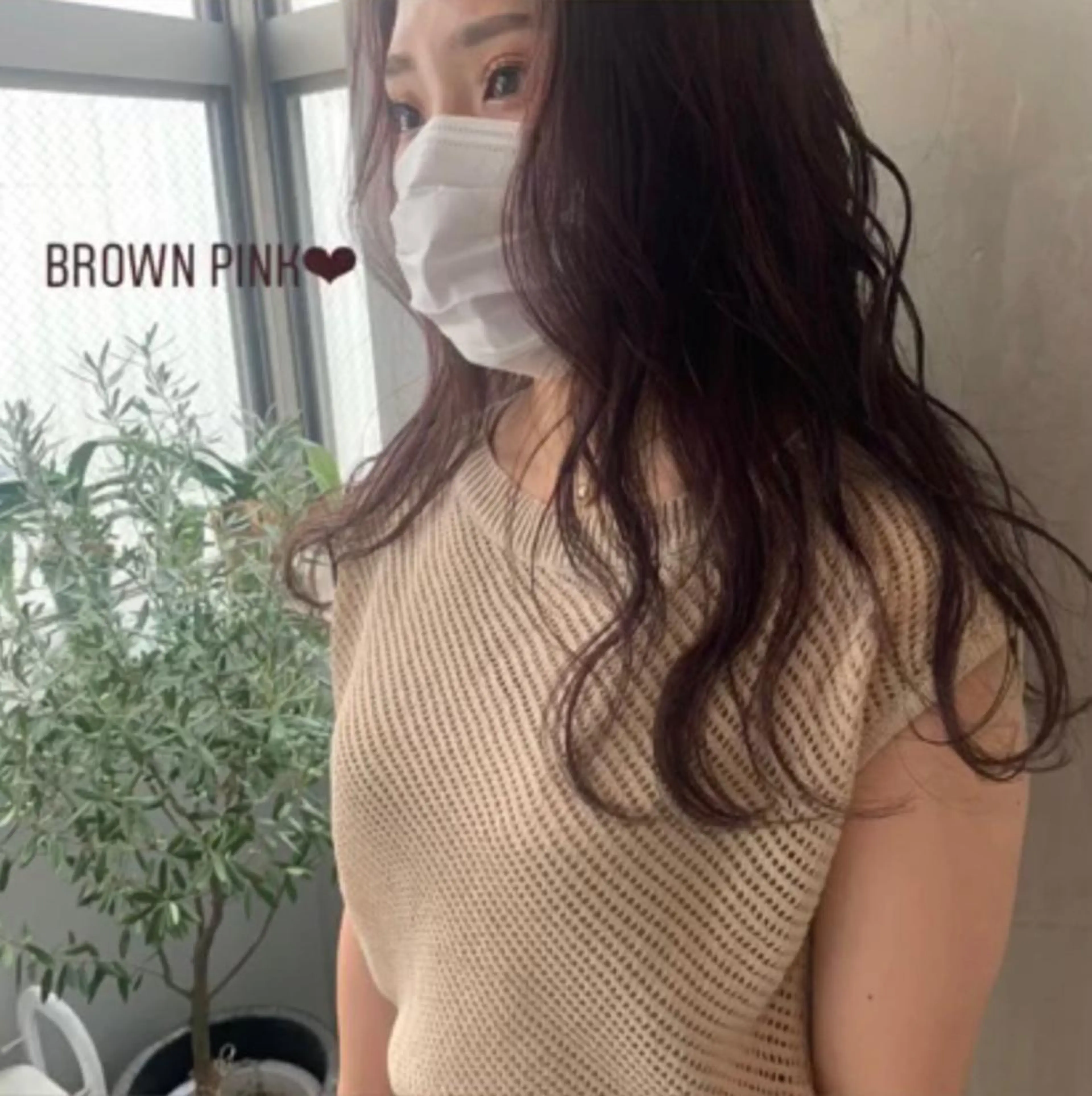 セミロング カラー AO所属・RISAKO 艶髪モテヘア🎀府中のヘアスタイル