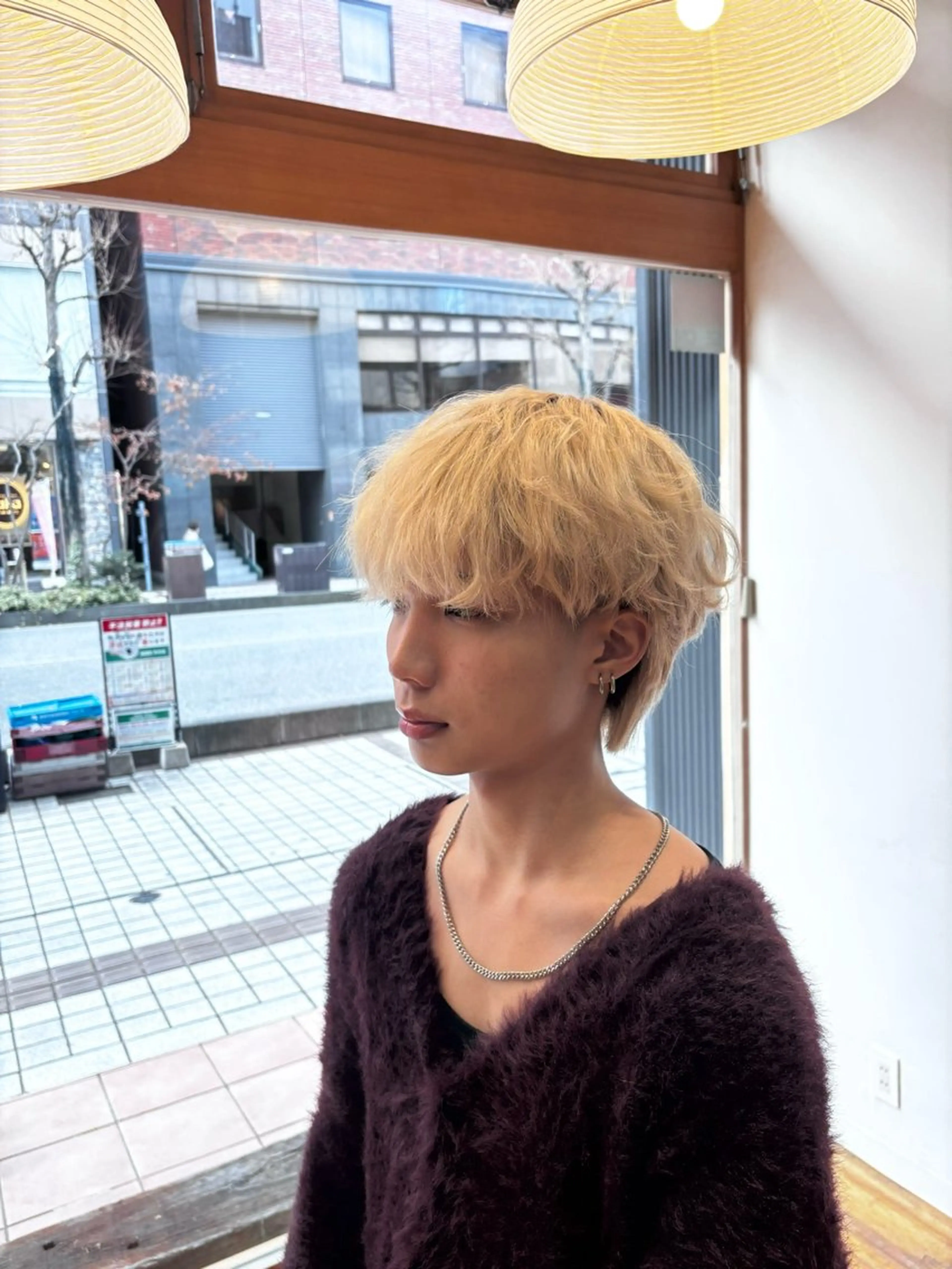 カット＆ケアブリーチ＆トリートメントの写真