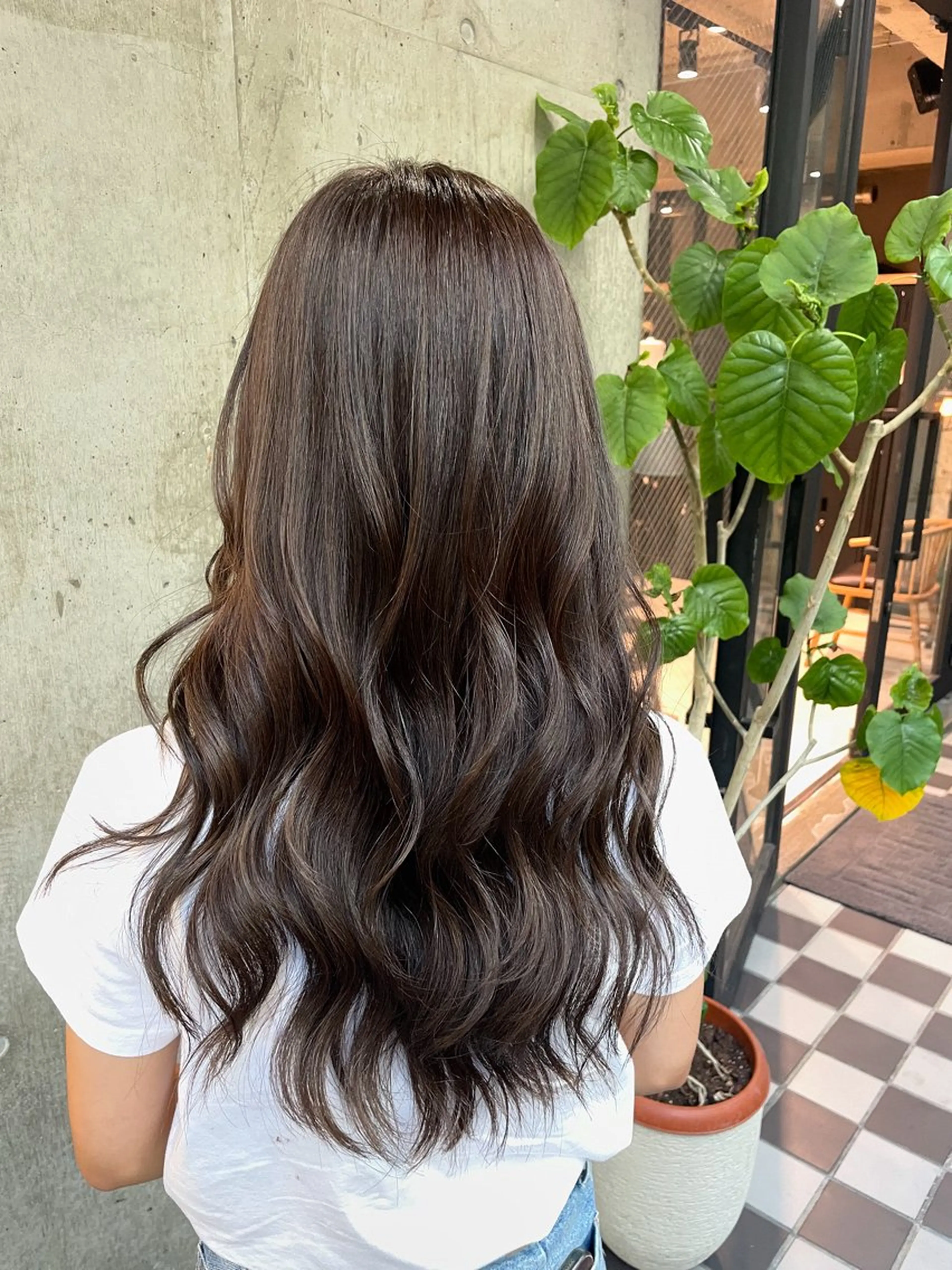 ロング ヘアカラー 🌊ハイライト Rizu🌊のヘアスタイル