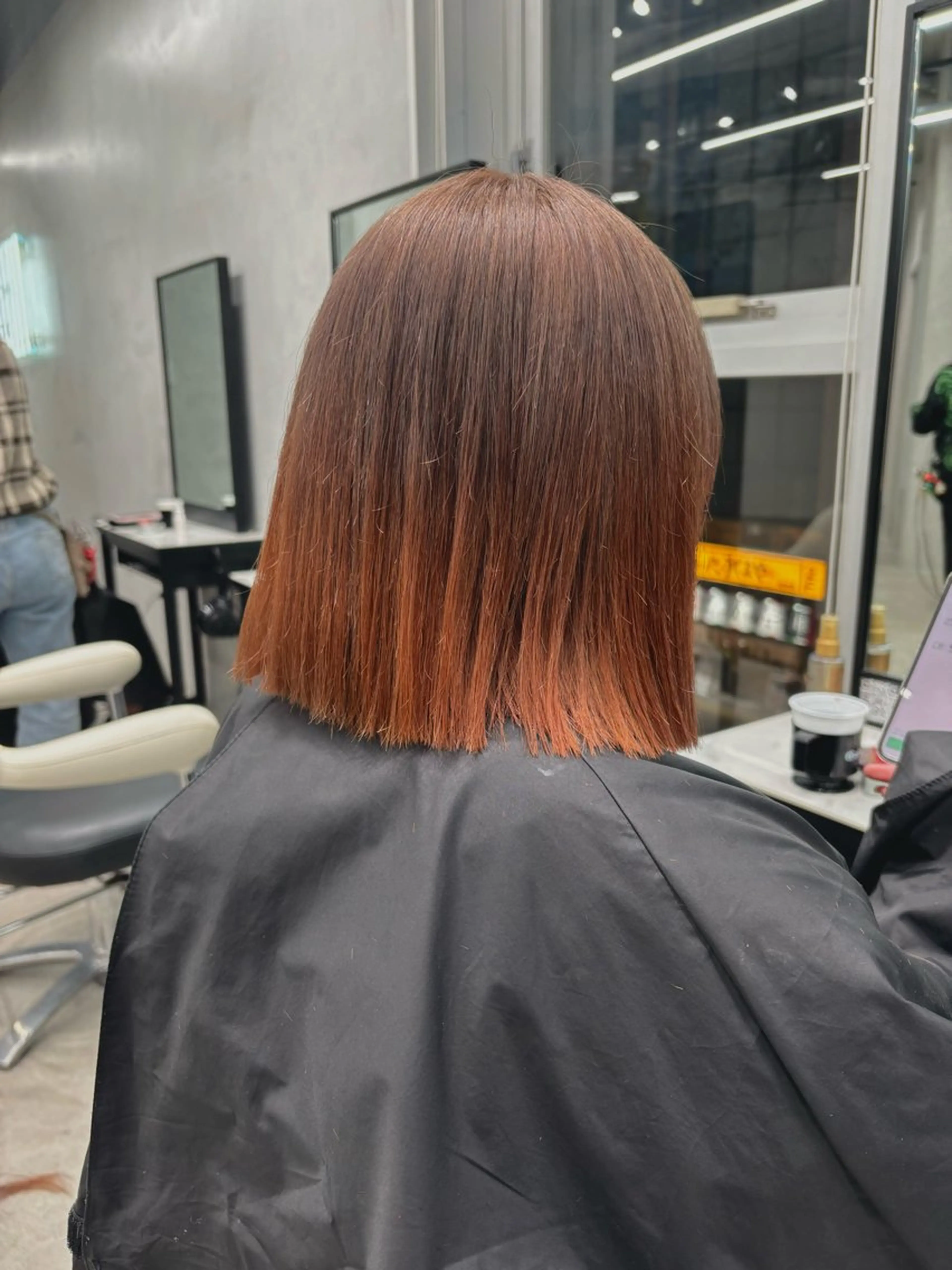 カラー ヘアカラー カット¥1100 / 𝙍𝙪𝙣𝙖⟡.のヘアスタイル