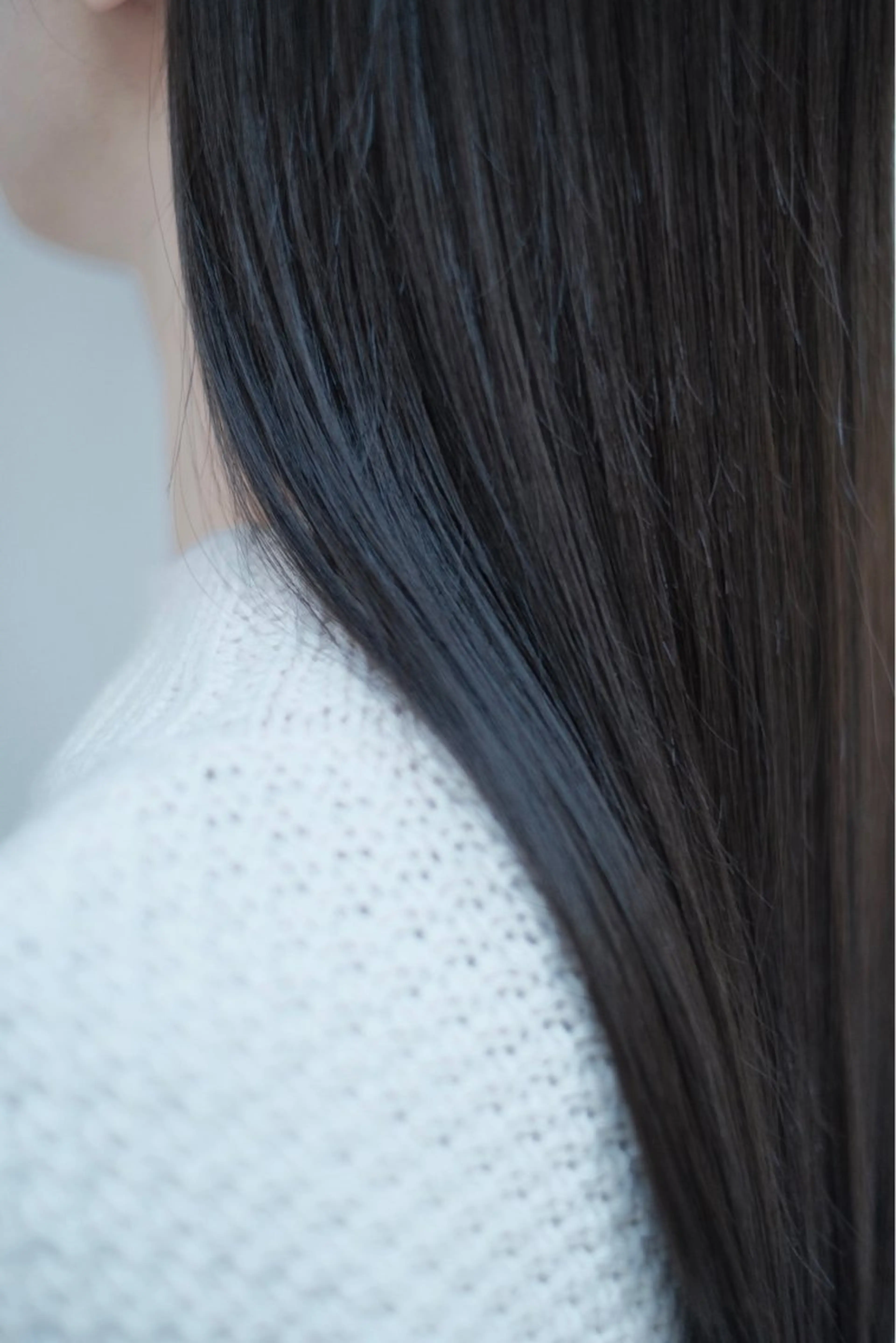 セミロング パーマ 縮毛矯正 ストレートパーマ いつくし所属・ボブ/グラボブ/ カラー　越智葵葉🍃のヘアスタイル