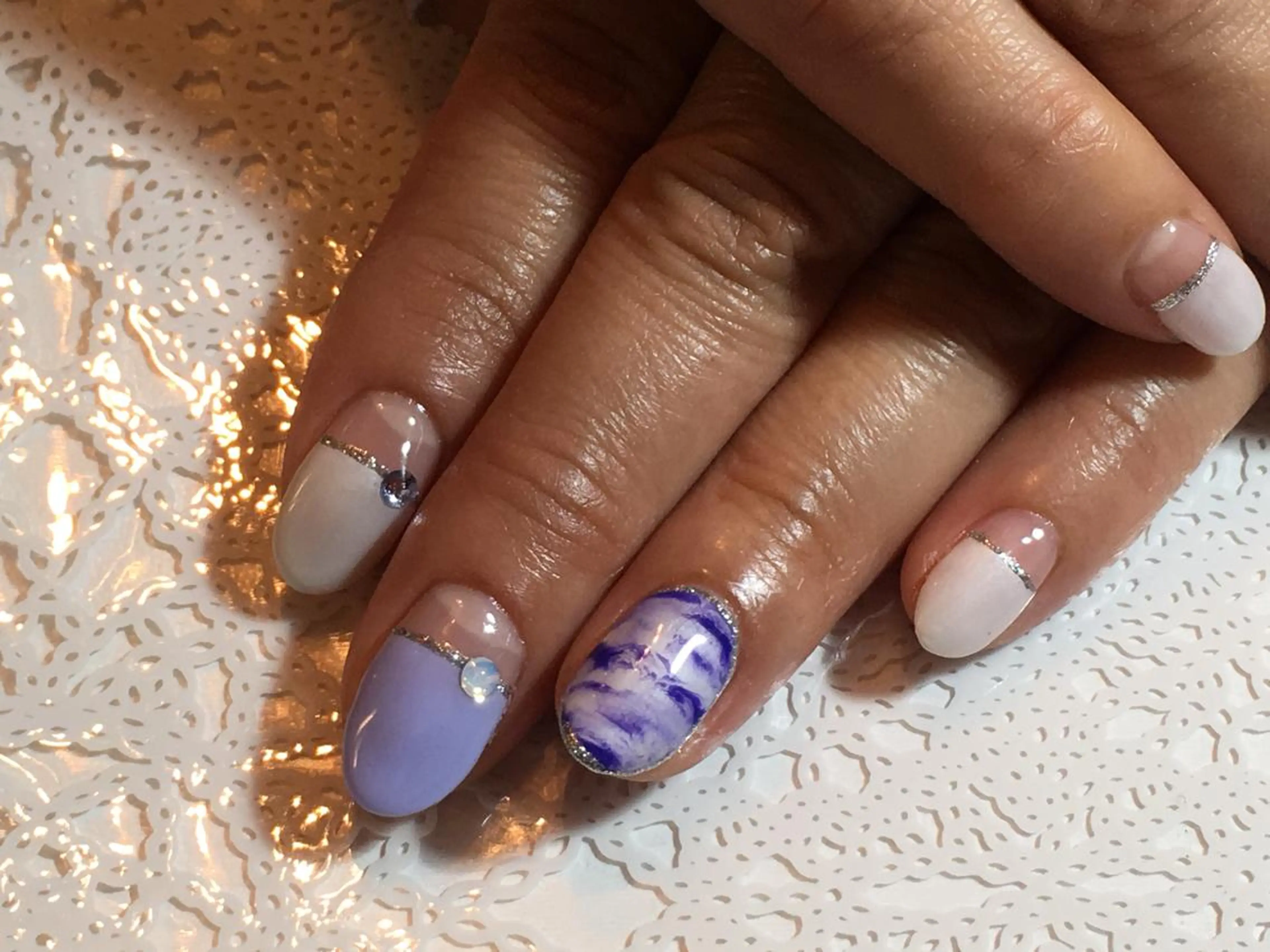 ネイル 春ネイル 古川 里美のネイルデザイン