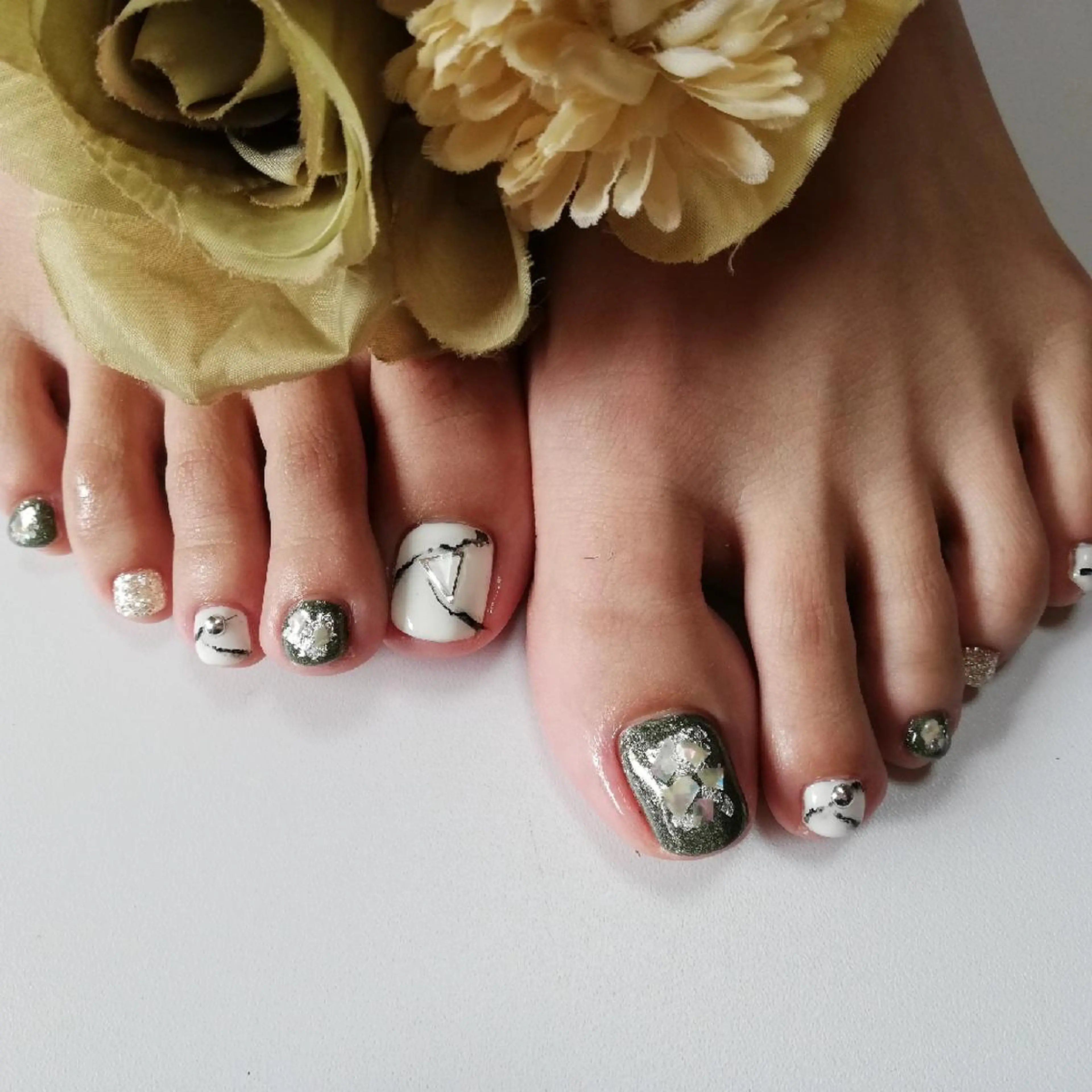 ネイル 大理石ネイル(マーブル) ネイル junkoのネイルデザイン