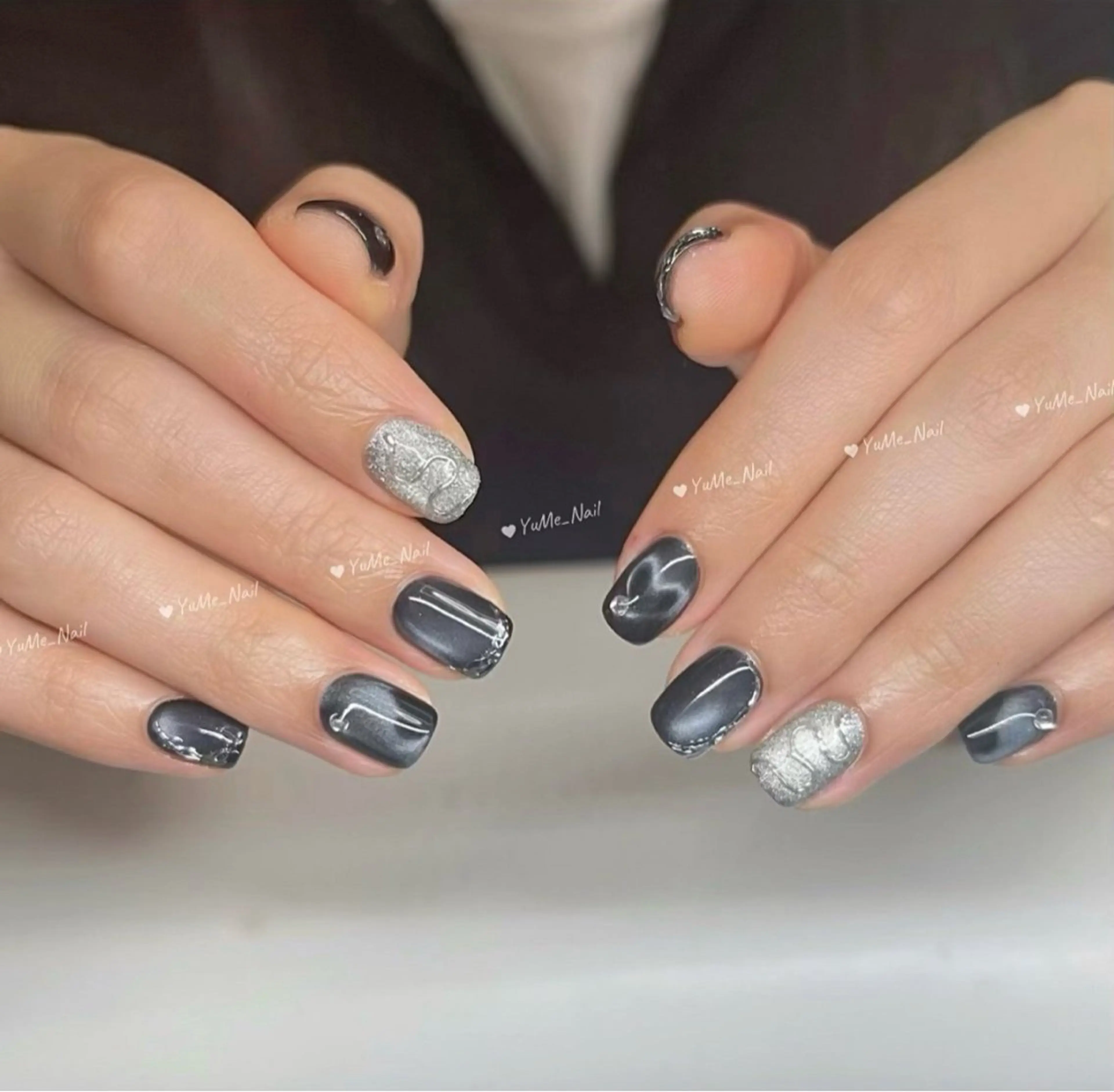 ミディアム YUME NailBeautyのネイルデザイン