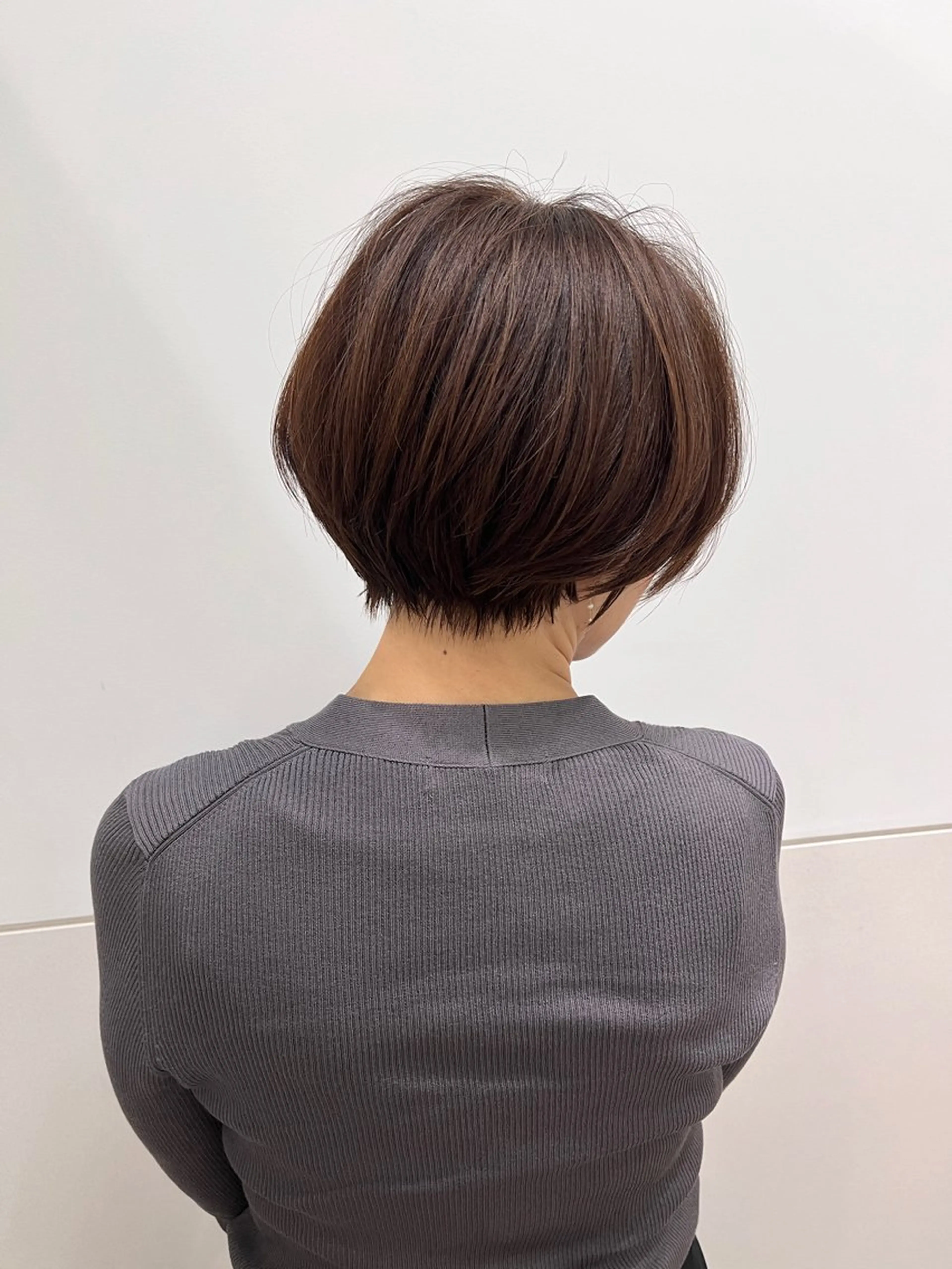 40代、50代ショートカット＋カラー＋髪質改善トリートメントの写真