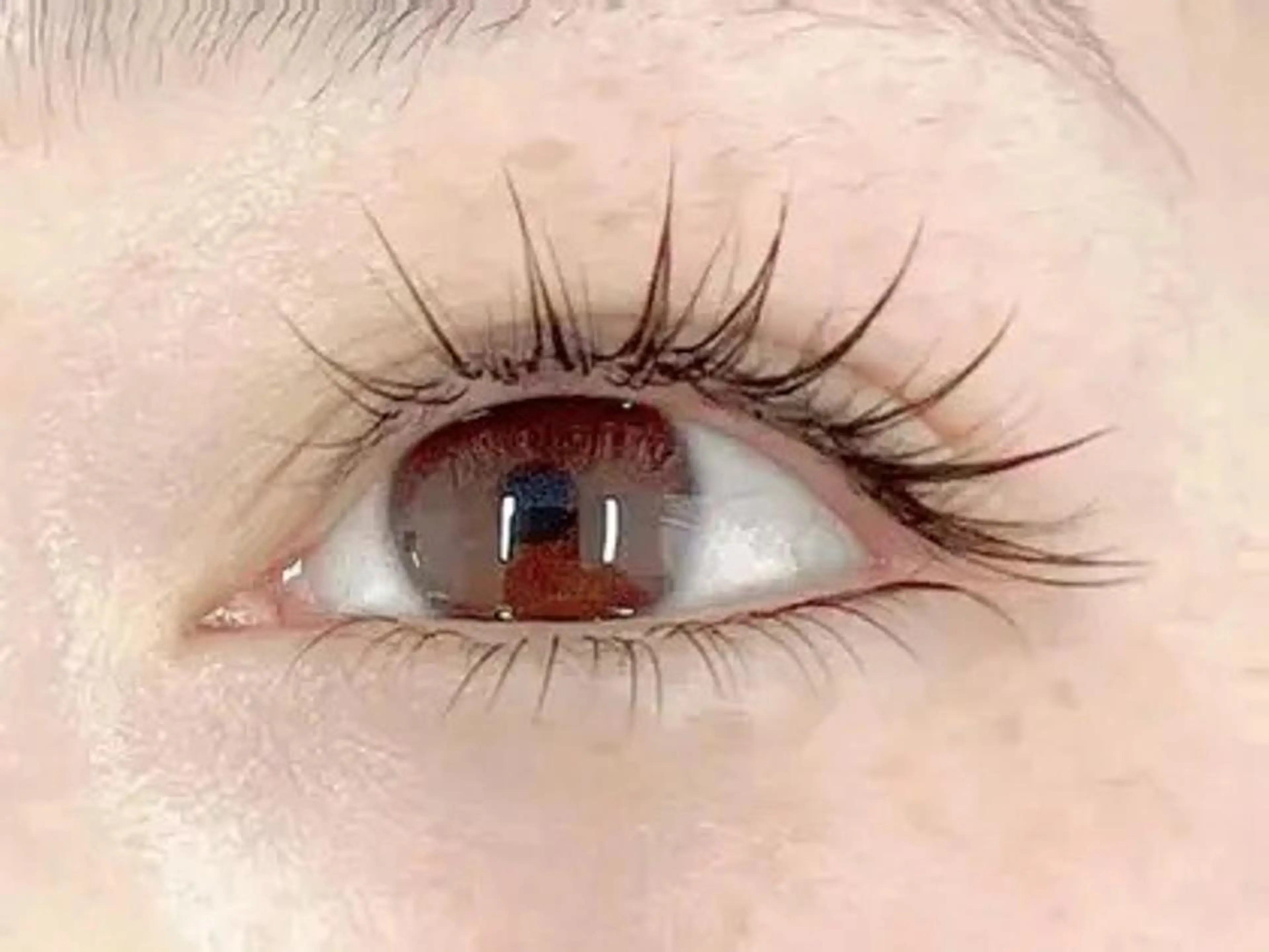 💚パリエク（パリジェンヌ上＋フラットラッシュ80本／100本)💚LED無料　コーティング付の写真