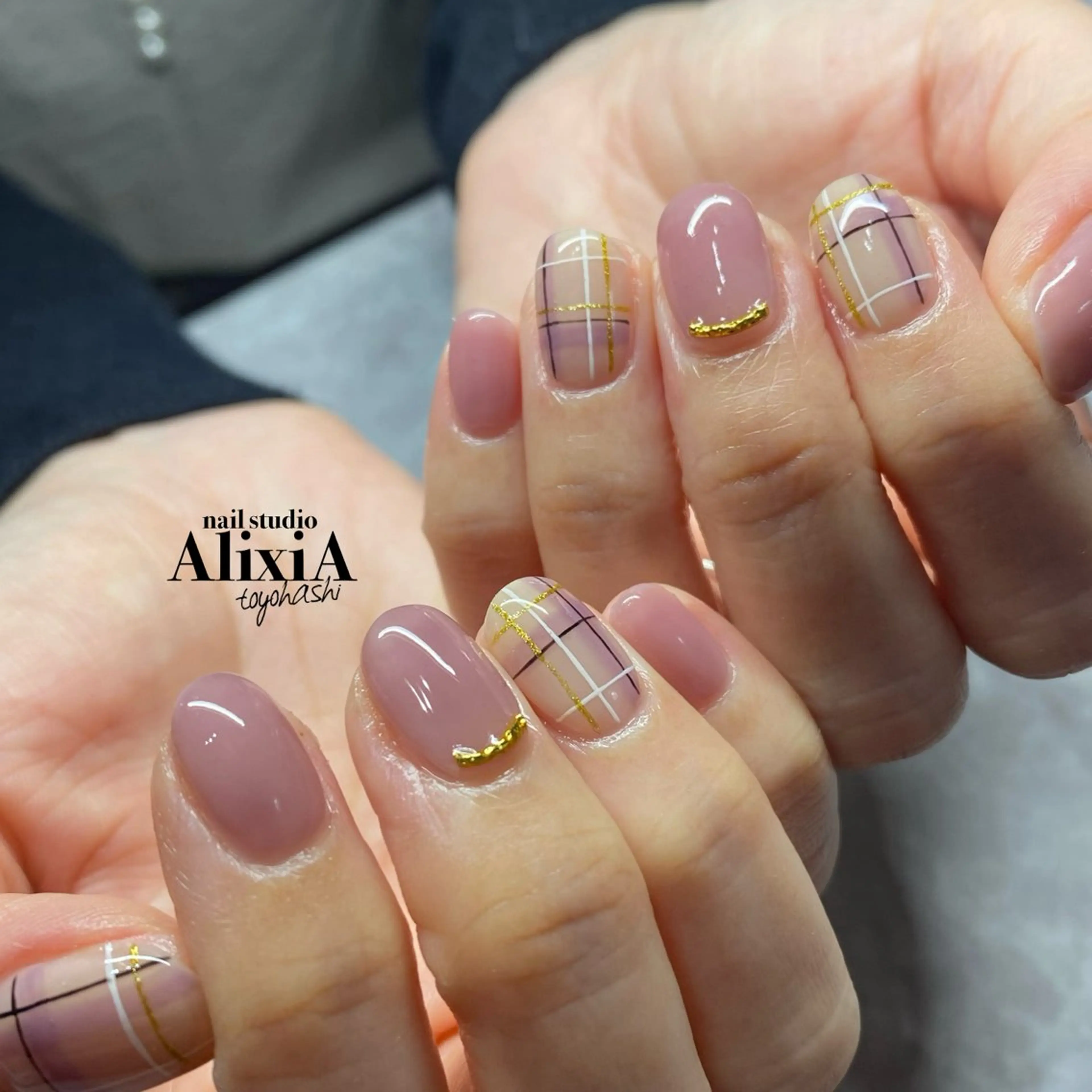 ネイル ハンドネイル AlixiA   nail studio所属・AlixiA ゆみのネイルデザイン