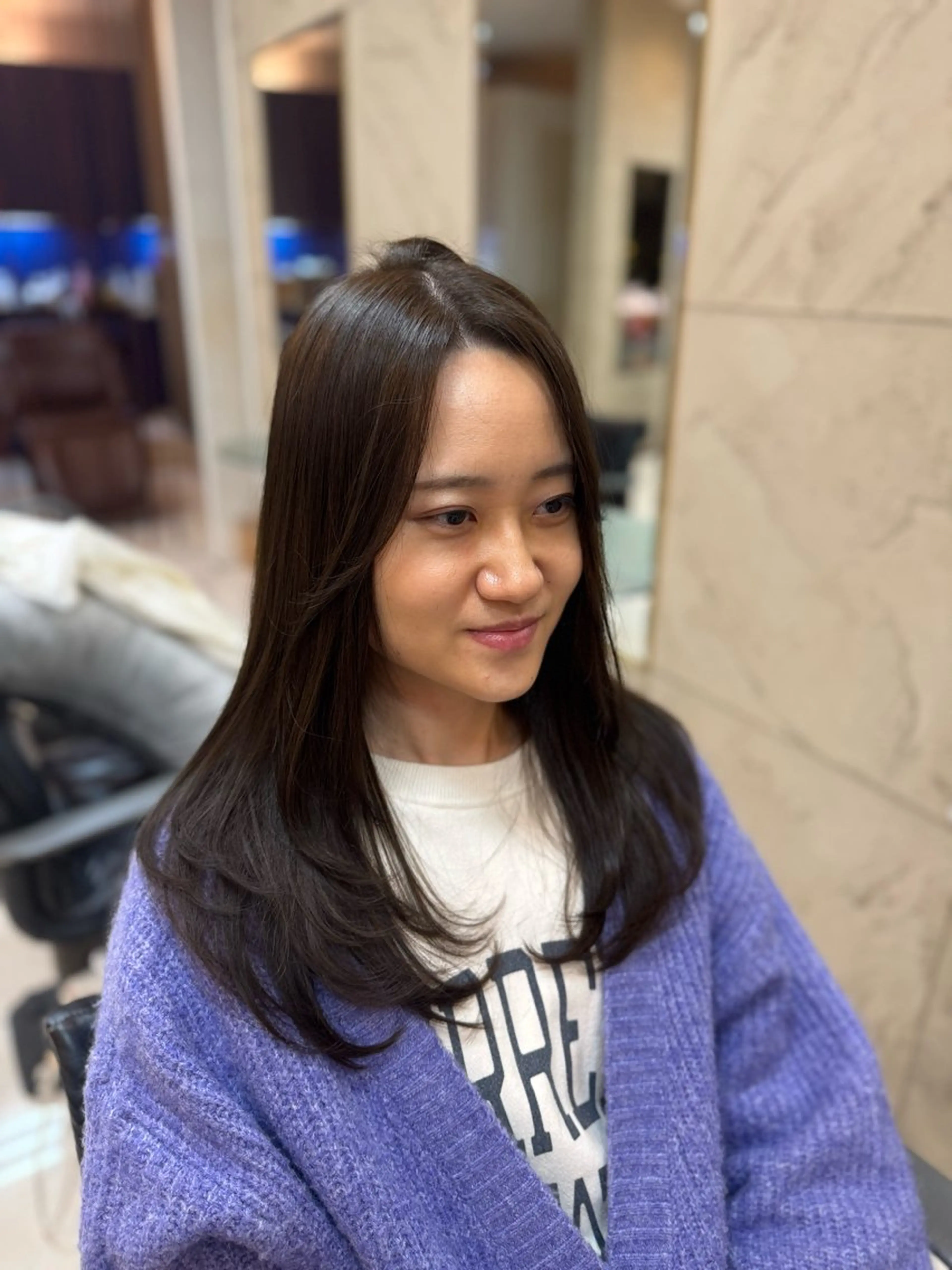 ロング レイヤーカット Hair&Make CHUM所属・HIROKI/レイヤ ーカット／美髪のヘアスタイル