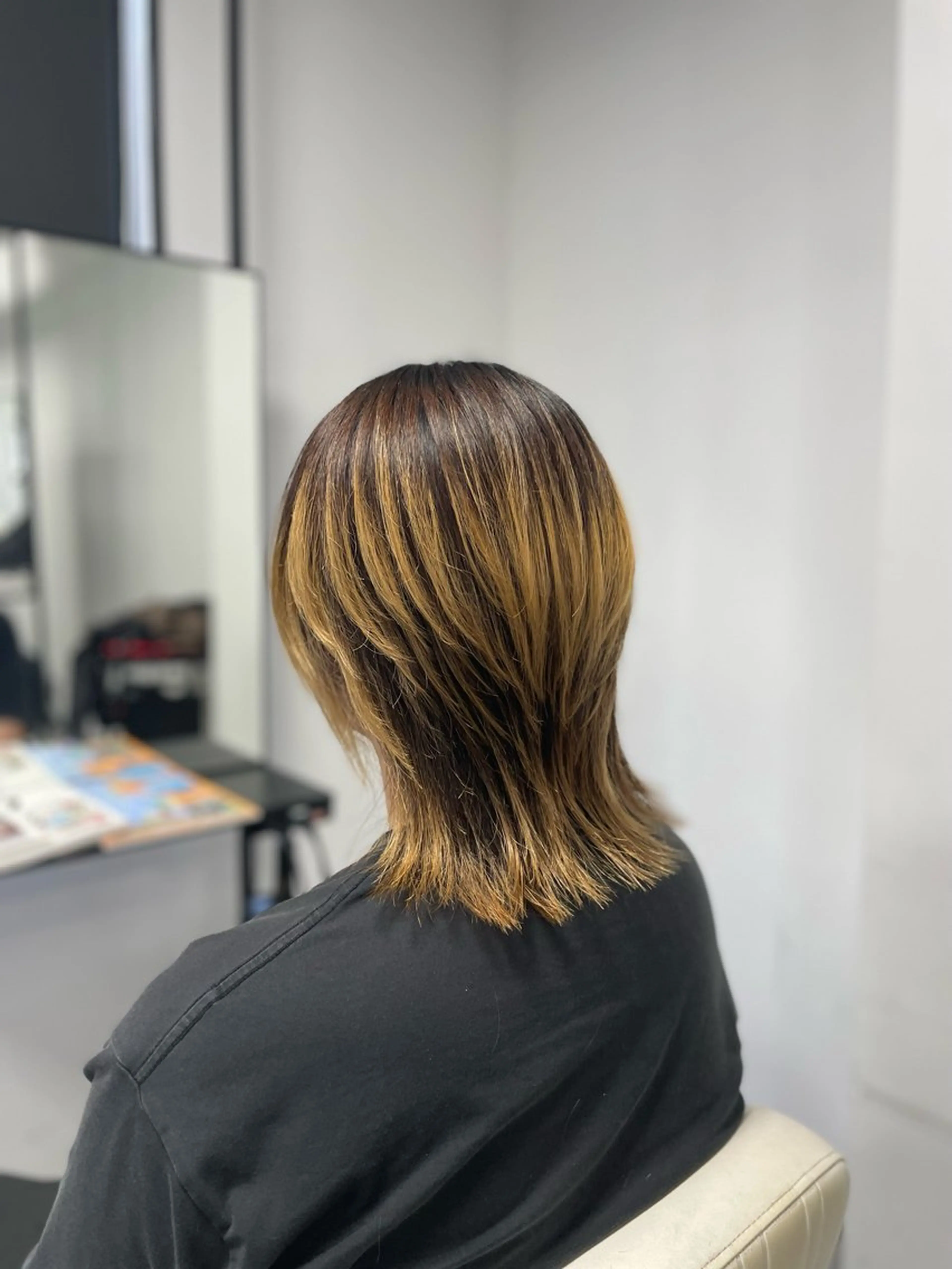 ショート ウルフカット カット トリートメント Day Dream所属・SYOMA/ 透明感カラー/艶髪のヘアスタイル