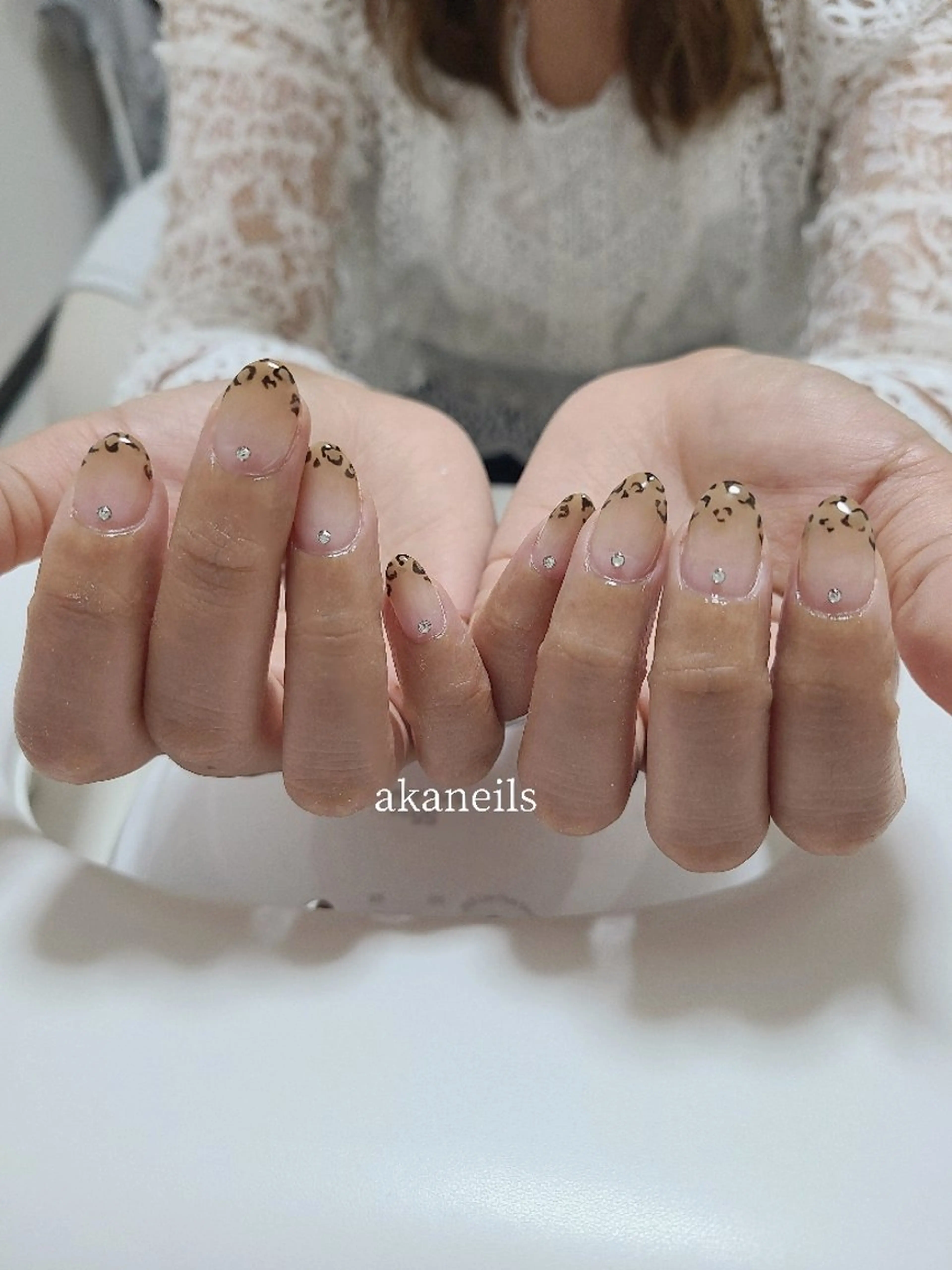 ネイル フレンチネイル ハンドネイル 【akaneils】 アカネのネイルデザイン