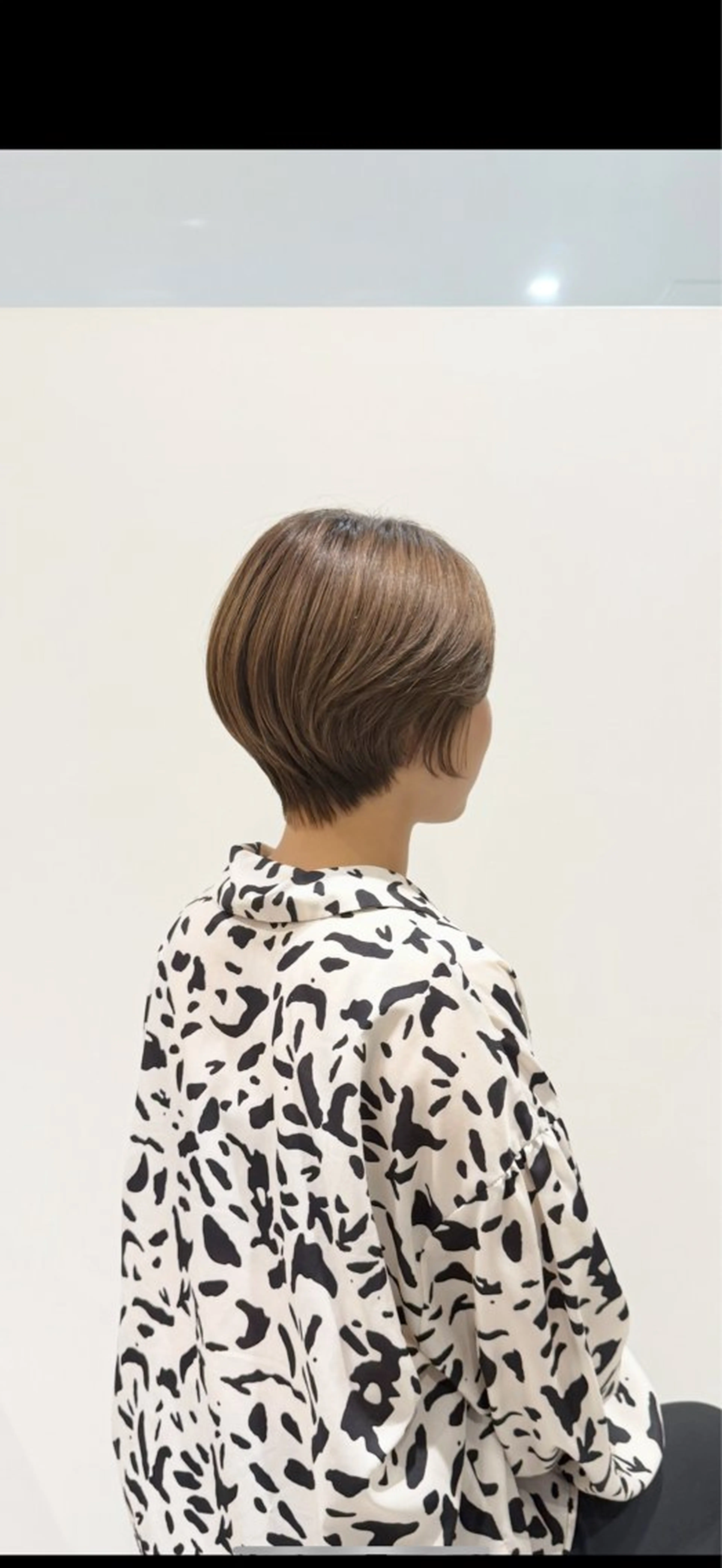 ショート 中野 百乃華のヘアスタイル