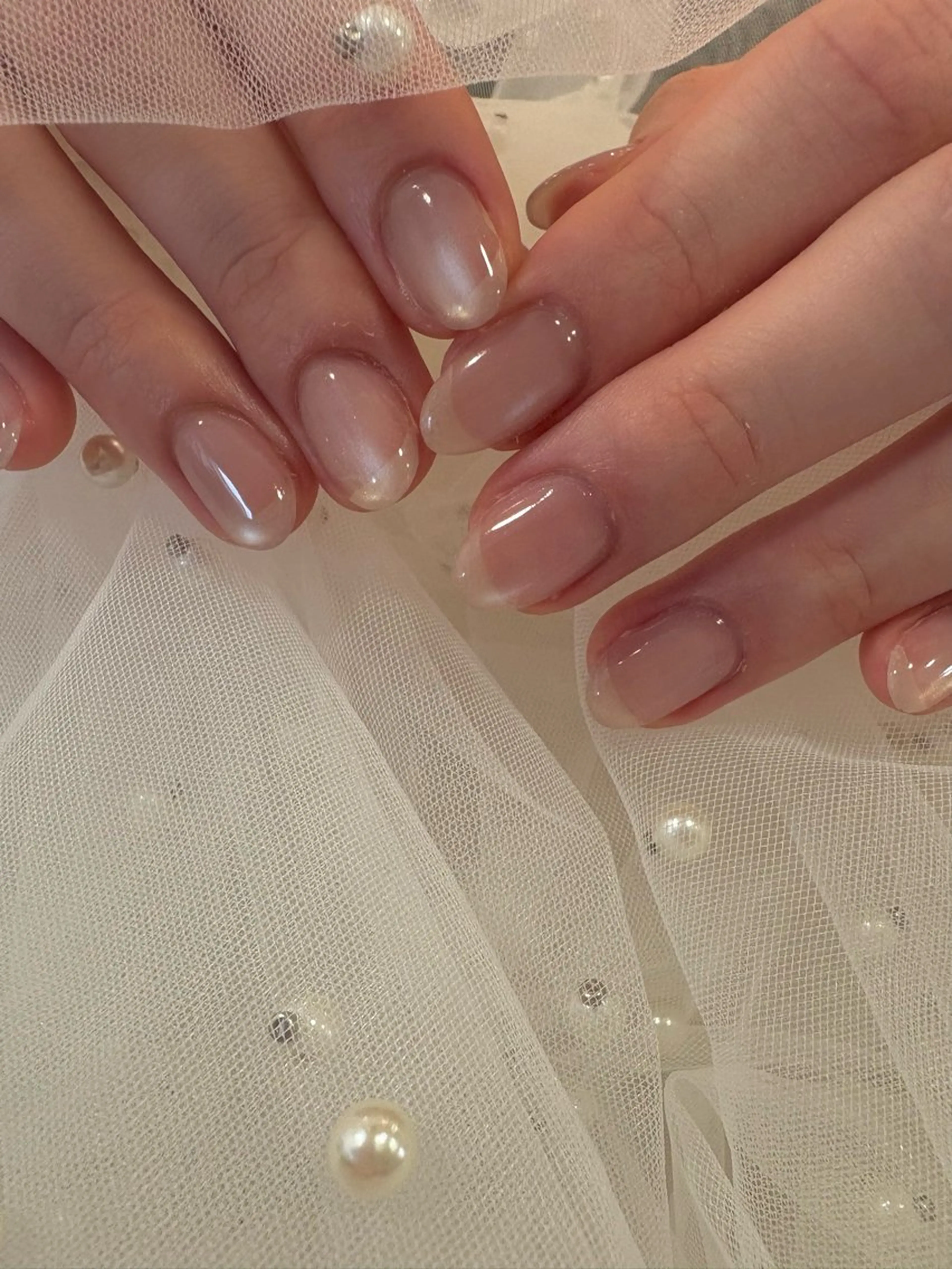 ミディアム 🎀韓国ネイル/ キラキラネイル専門店のネイルデザイン