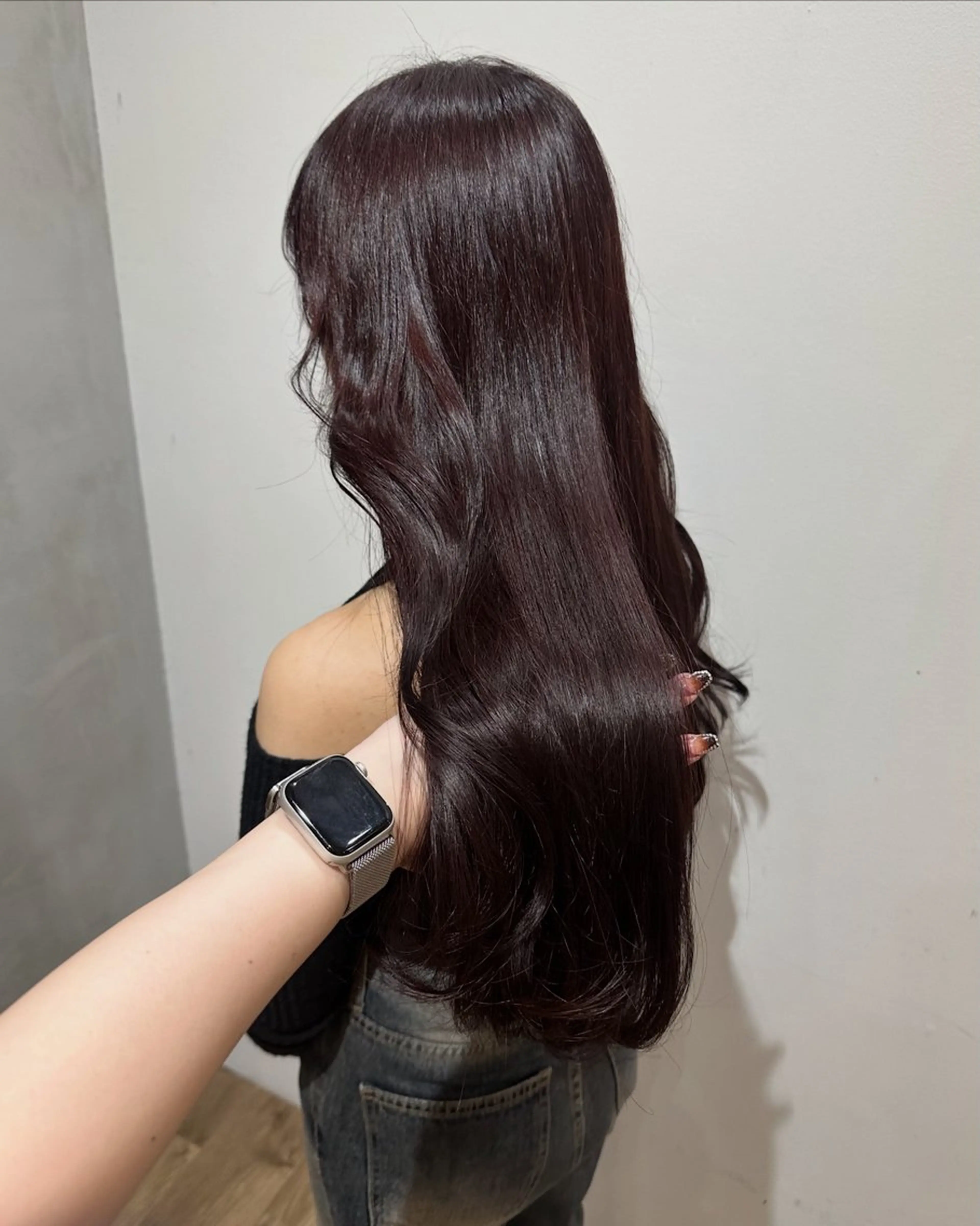 ロング カラー ヘアアレンジ ヘアカラー トリートメント himawari♡ 柔らかいカラーのヘアスタイル