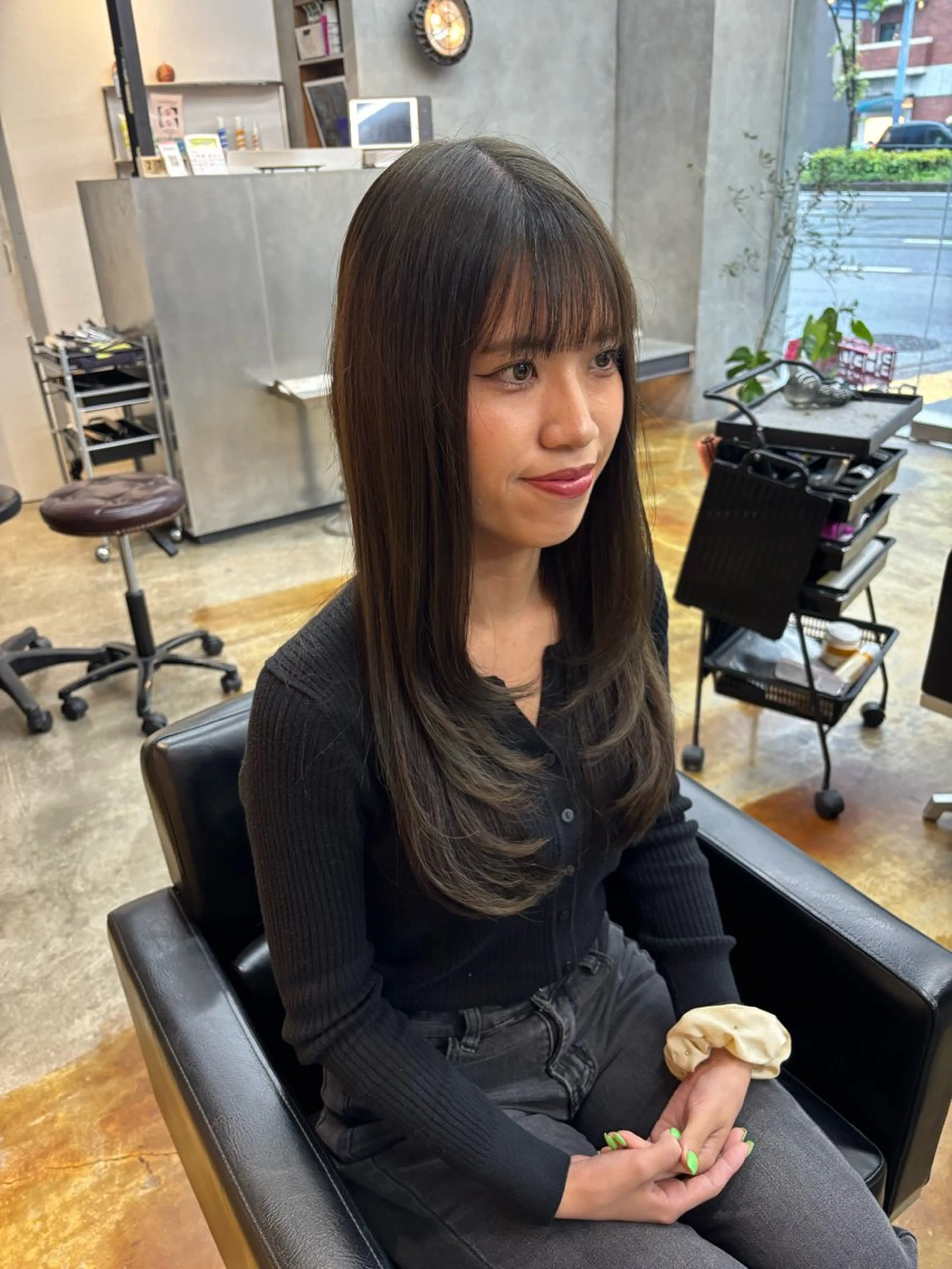 ロング トレンドパーマ /大阪/福島駅/りなのヘアスタイル