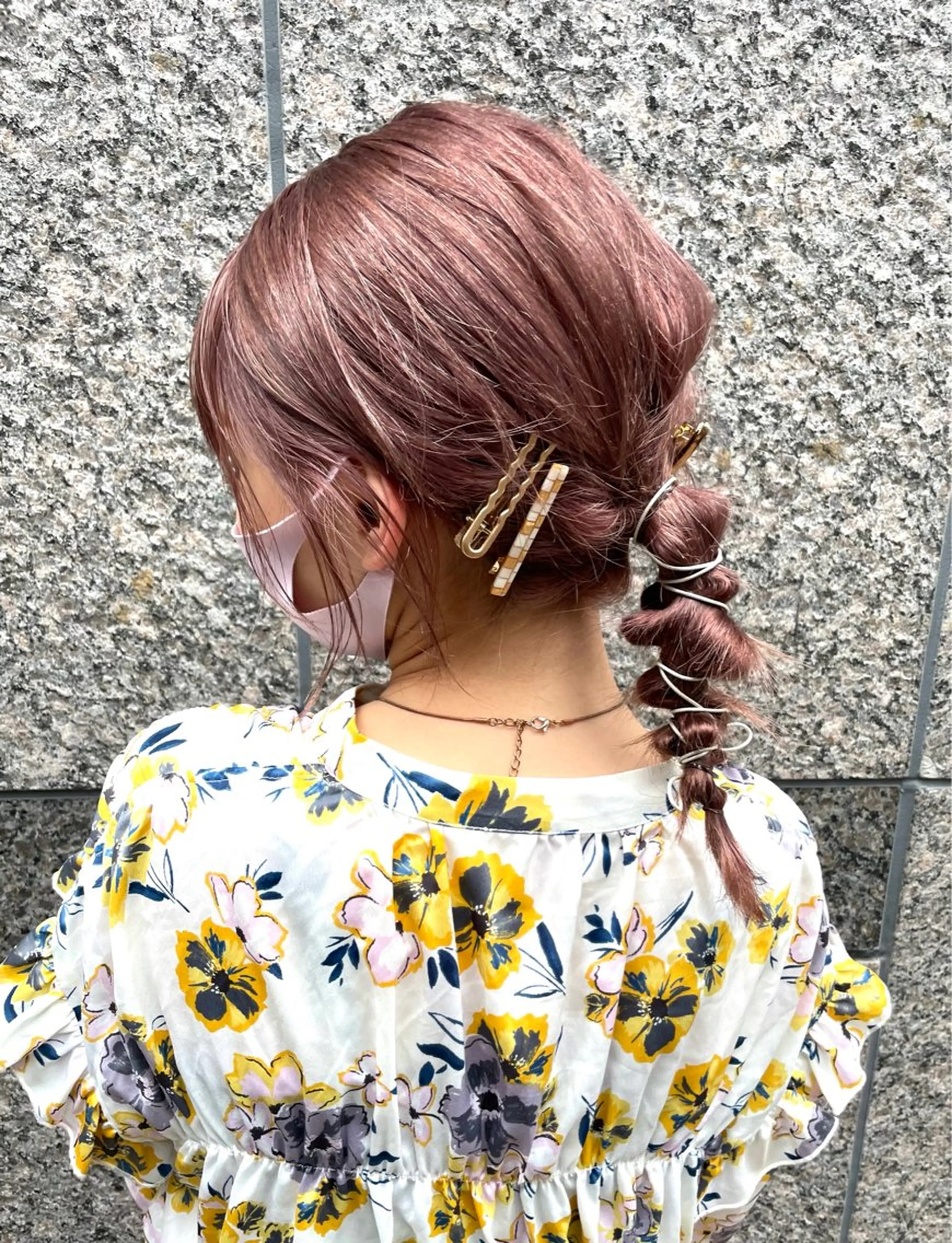 セミロング カラー デザインカラー ヘアカラー トリートメント ACRO梅田【アクロ】所属・縮毛矯正とカラーの人 倉友哉のヘアスタイル