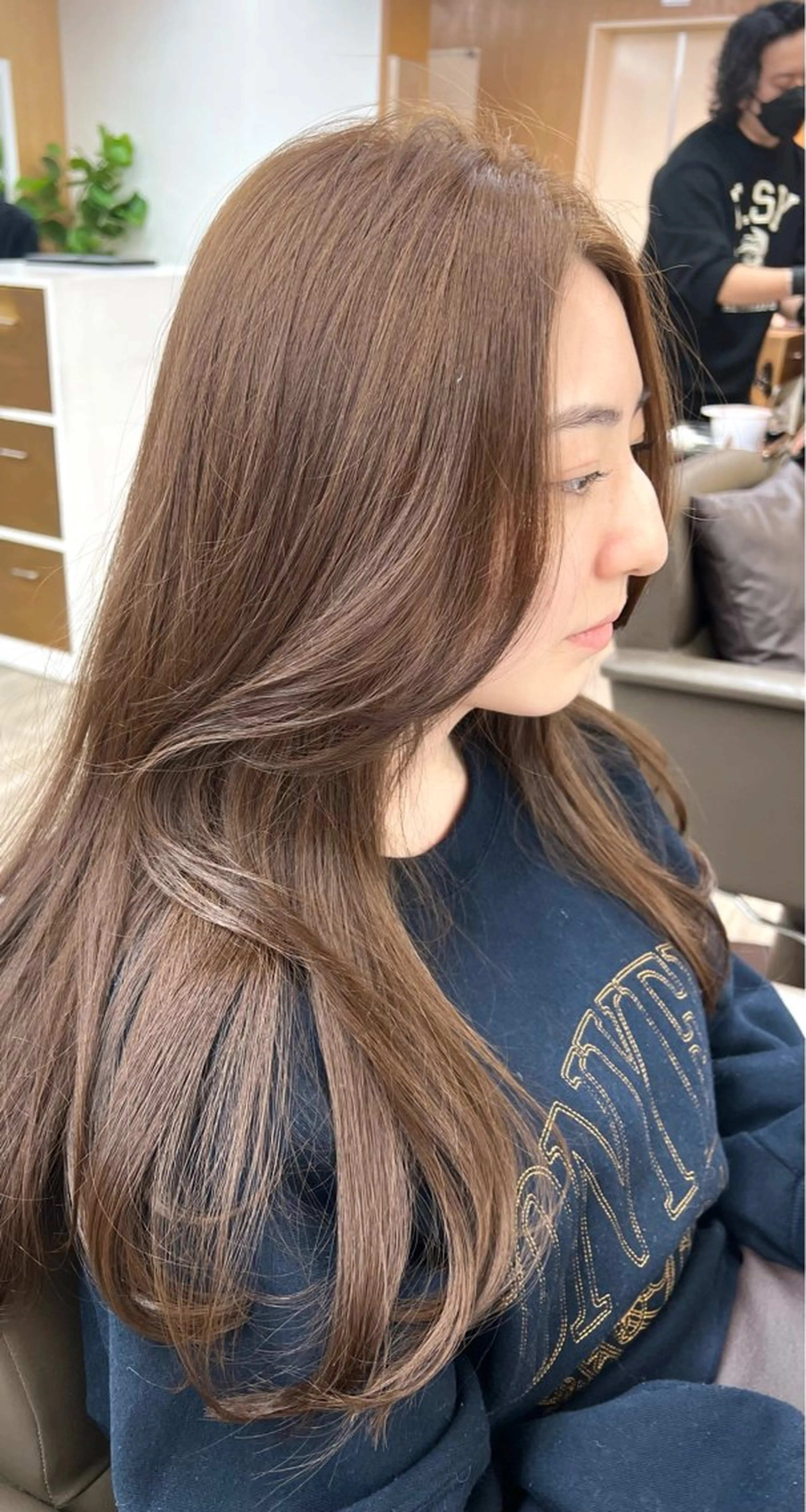 ロング カラー 透明感カラー/ イルミナカラーヒロキのヘアスタイル