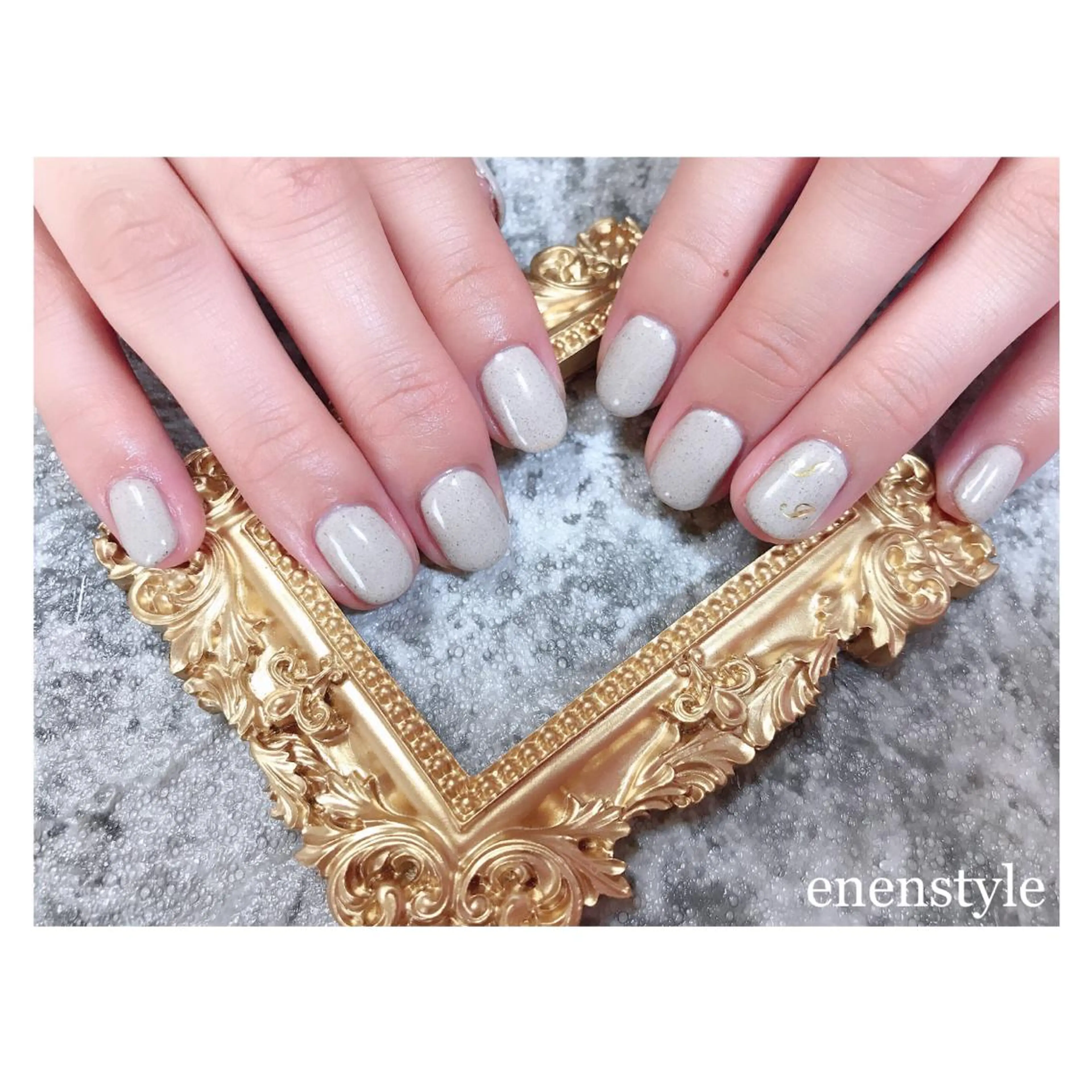 ショート ネイル ショートヘア ジェルネイル ワンカラーネイル ショートネイル 👑enen style👑のネイルデザイン