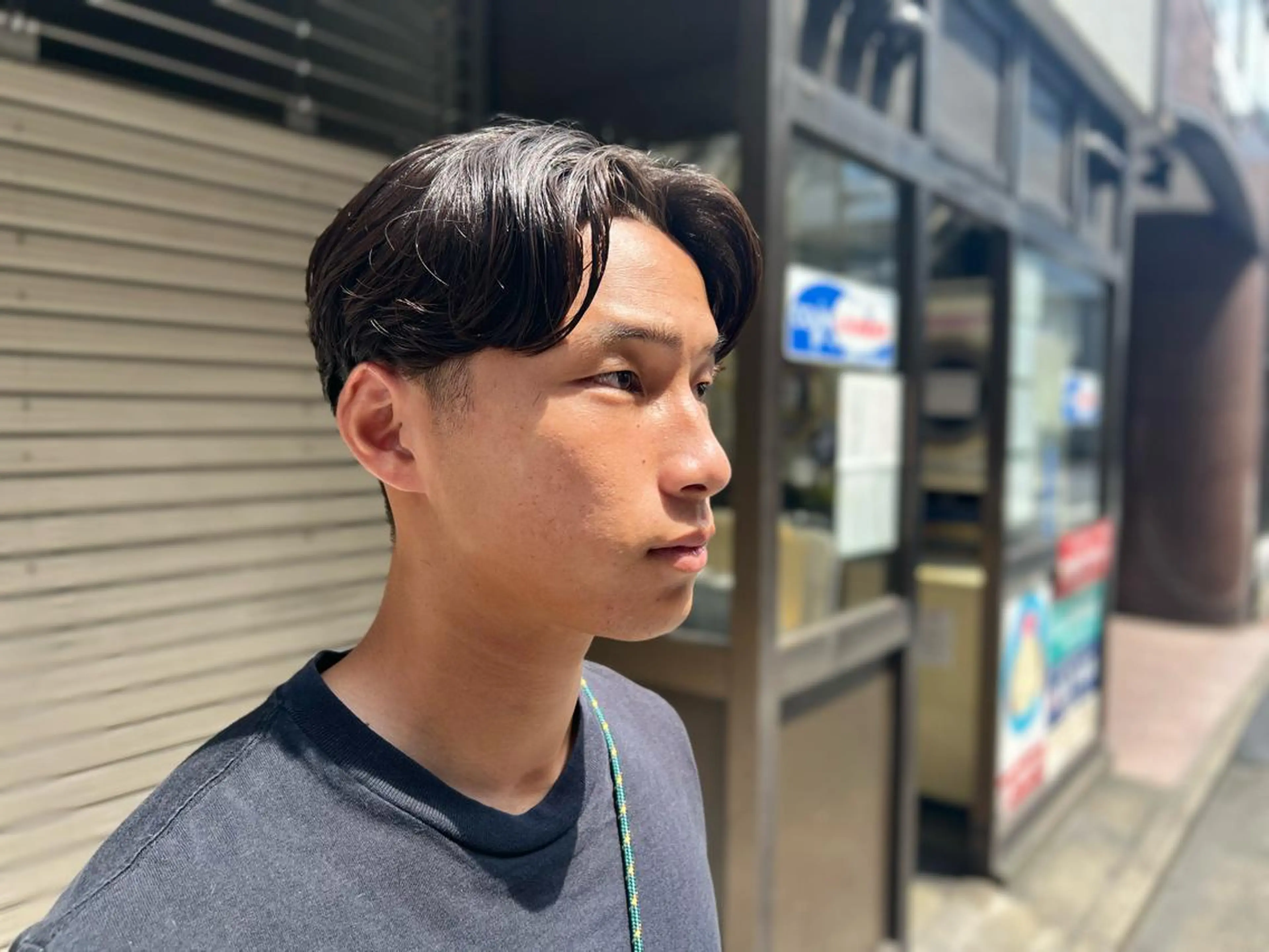 パーマ メンズ センターパート カット パーマ EMANON  ANNEX池袋東口店所属・SiV(ｼﾋﾞ)✂︎ メンズ専門💈のヘアスタイル