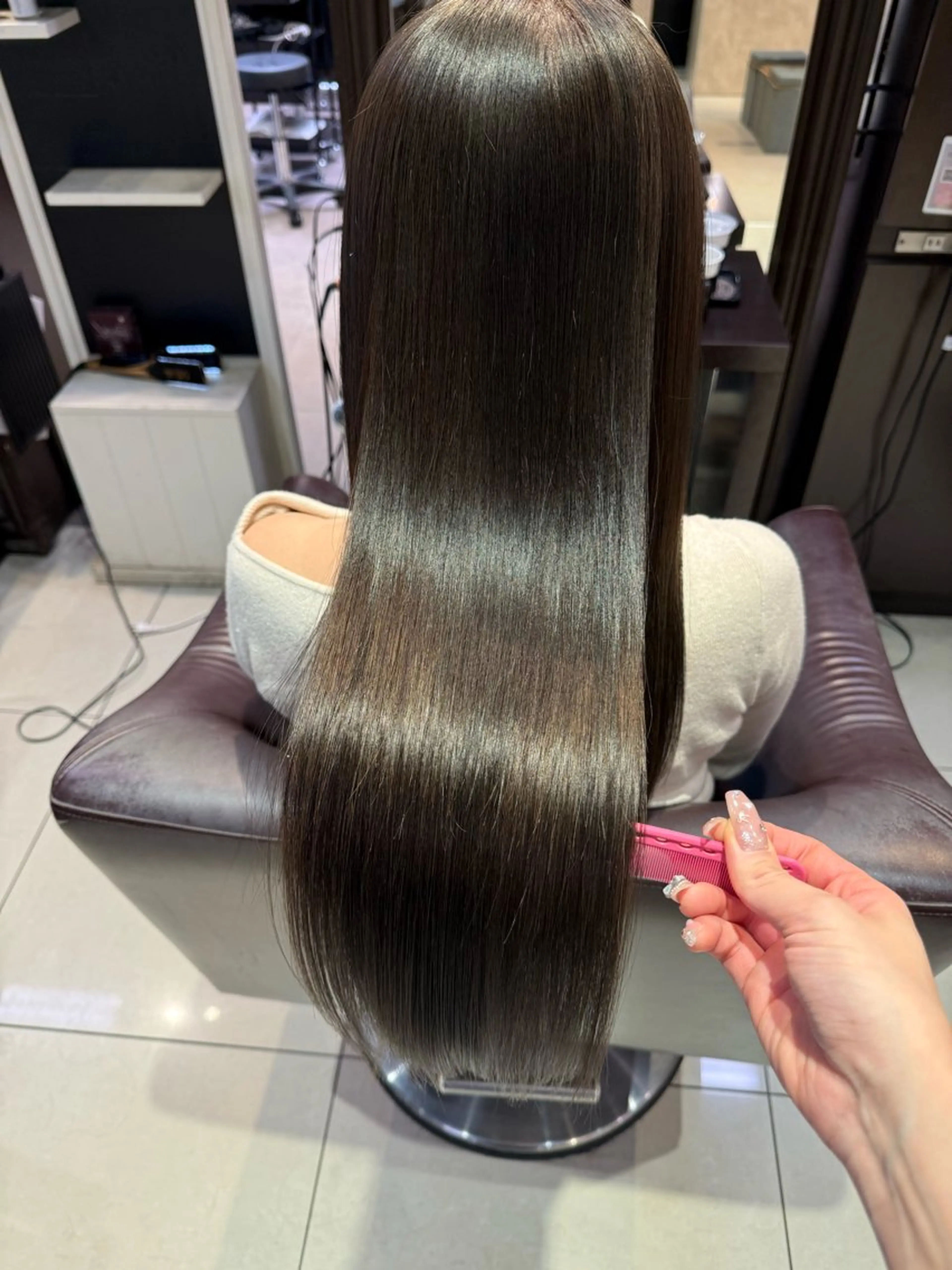 ロング トリートメント 【髪質改善💎韓国風 レイヤー🌷】山川のヘアスタイル