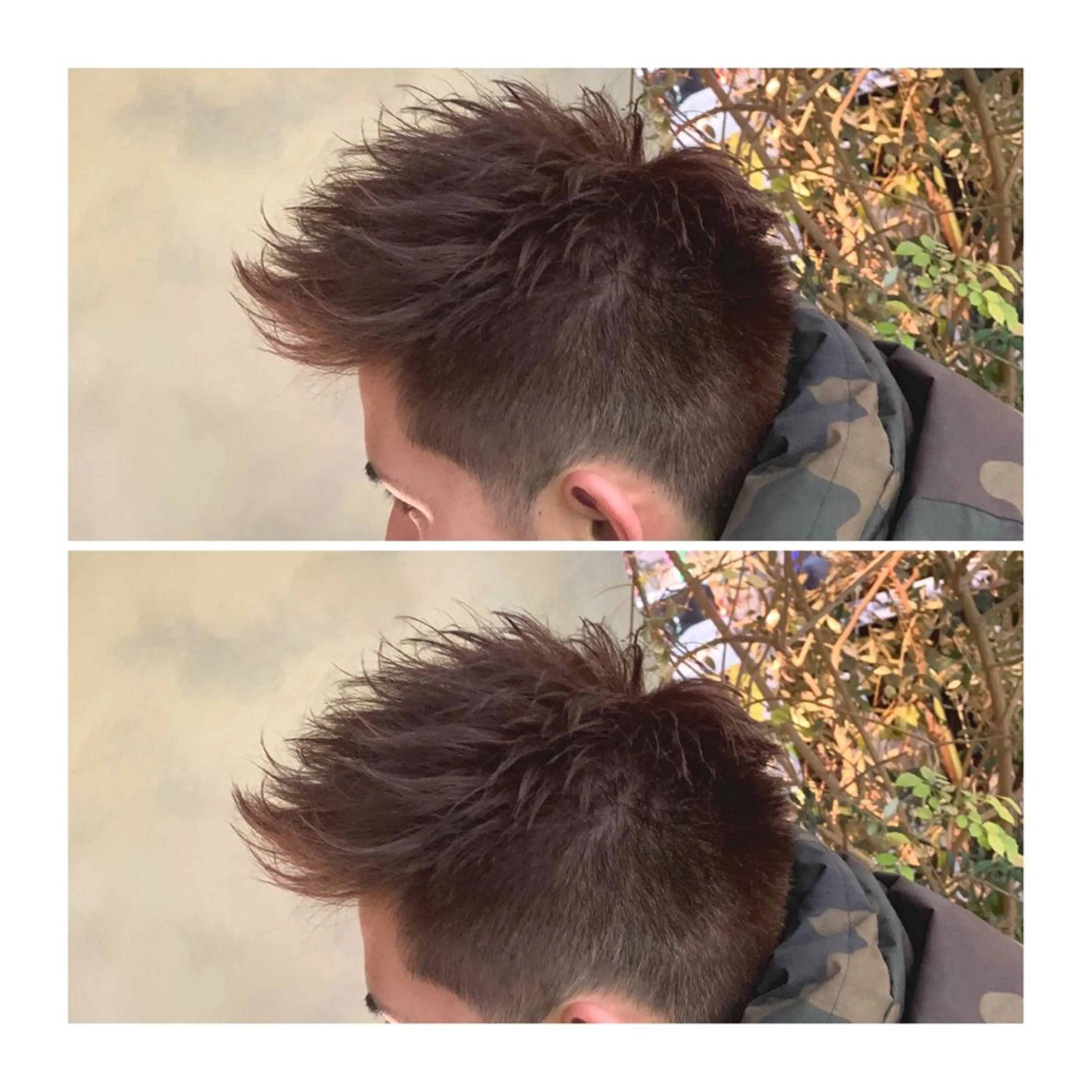 ショート カラー ヘアアレンジ メンズ ange☞ soutaのヘアスタイル