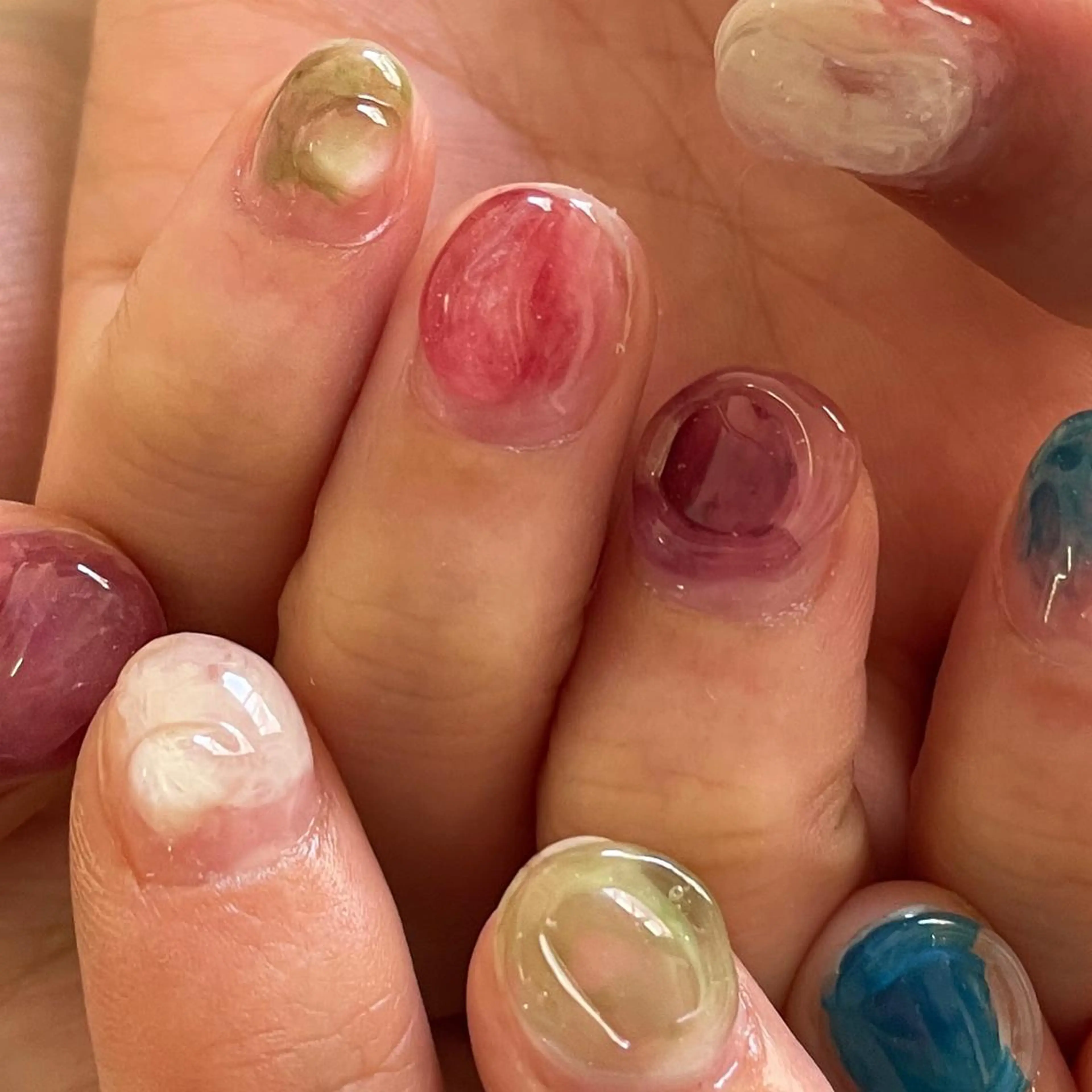 ネイル ゆびノさき茨木店 ニュアンス/アートのネイルデザイン