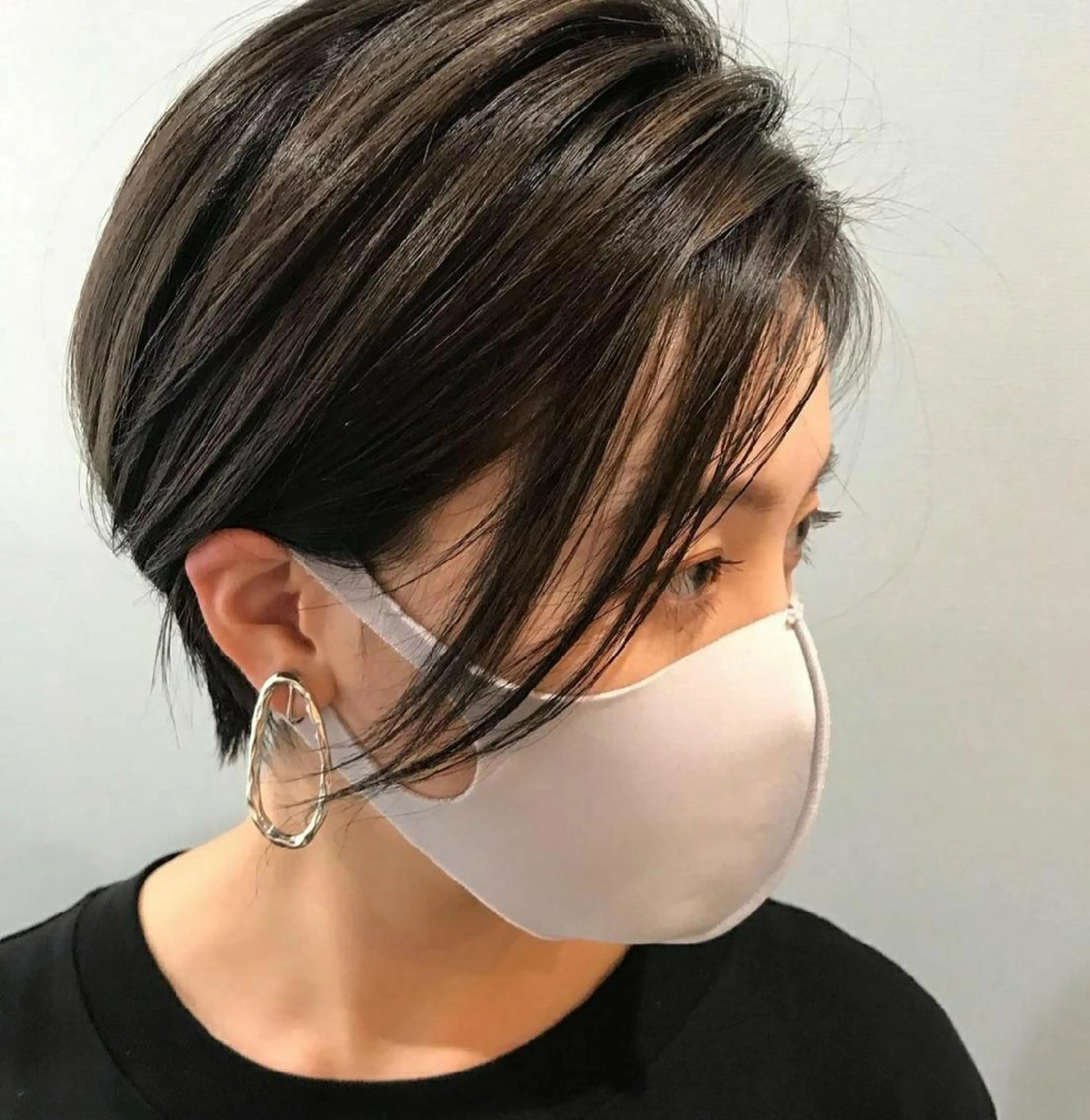 カラー ハイライトカラー 難波/白髪ぼかし/ KAORIのヘアスタイル