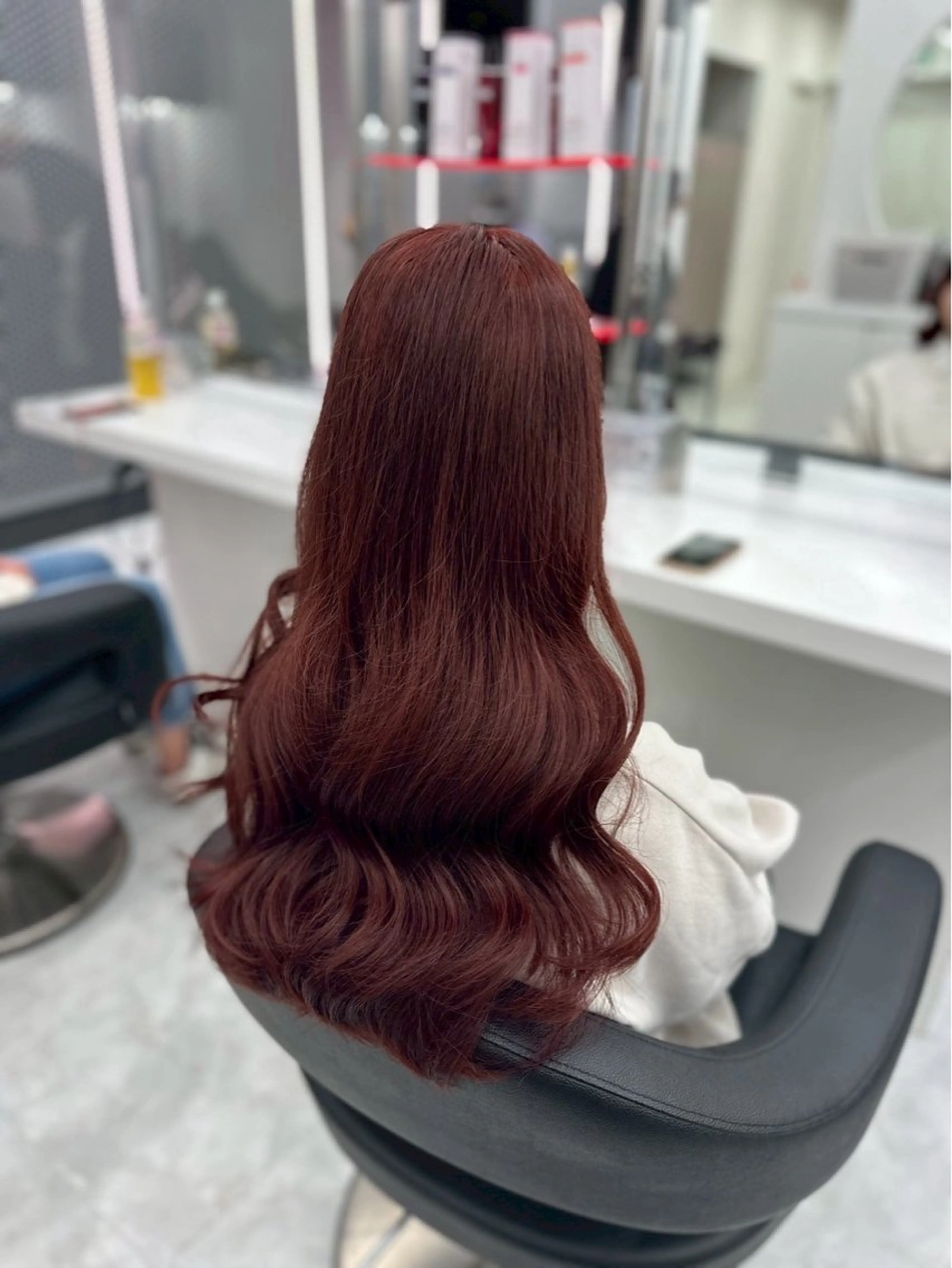 カラー ブリーチ ダブルカラー ブリーチなしカラー 髪質改善 🍒暖色カラー/ FUKA🍒のヘアスタイル