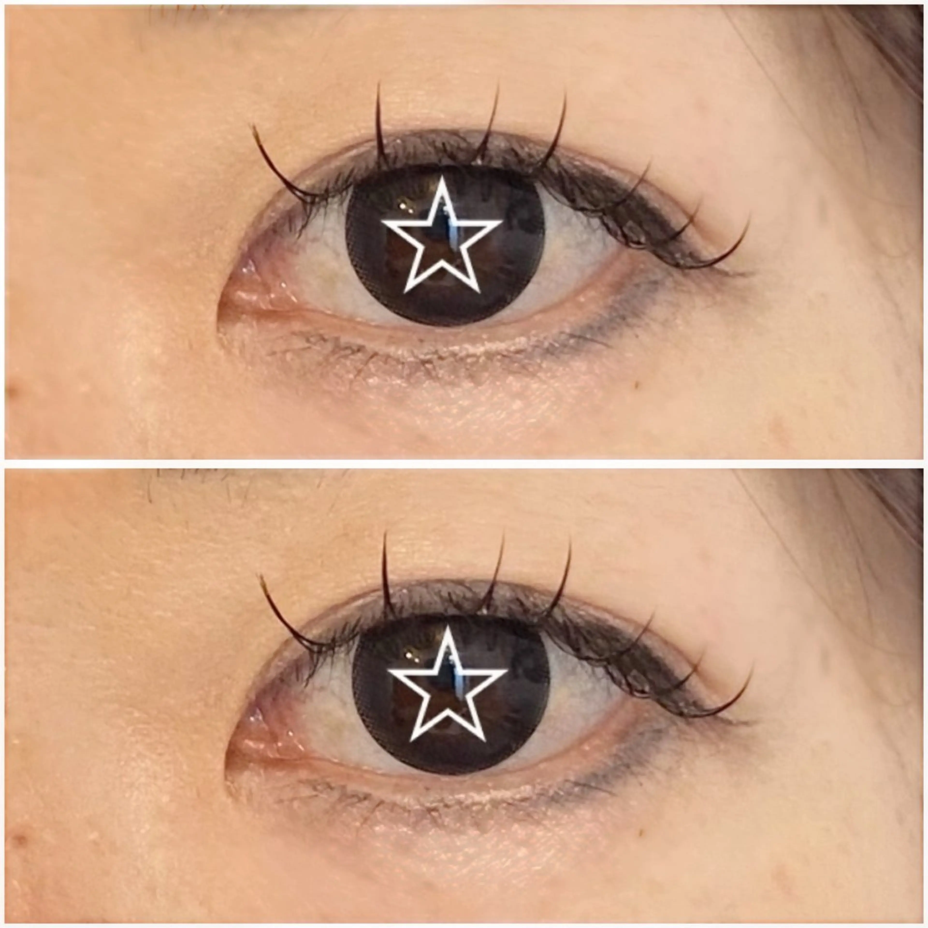 マツエク・マツパ フラットラッシュ CLEAR beautysalon所属・清水 日万梨のマツエク・マツパデザイン