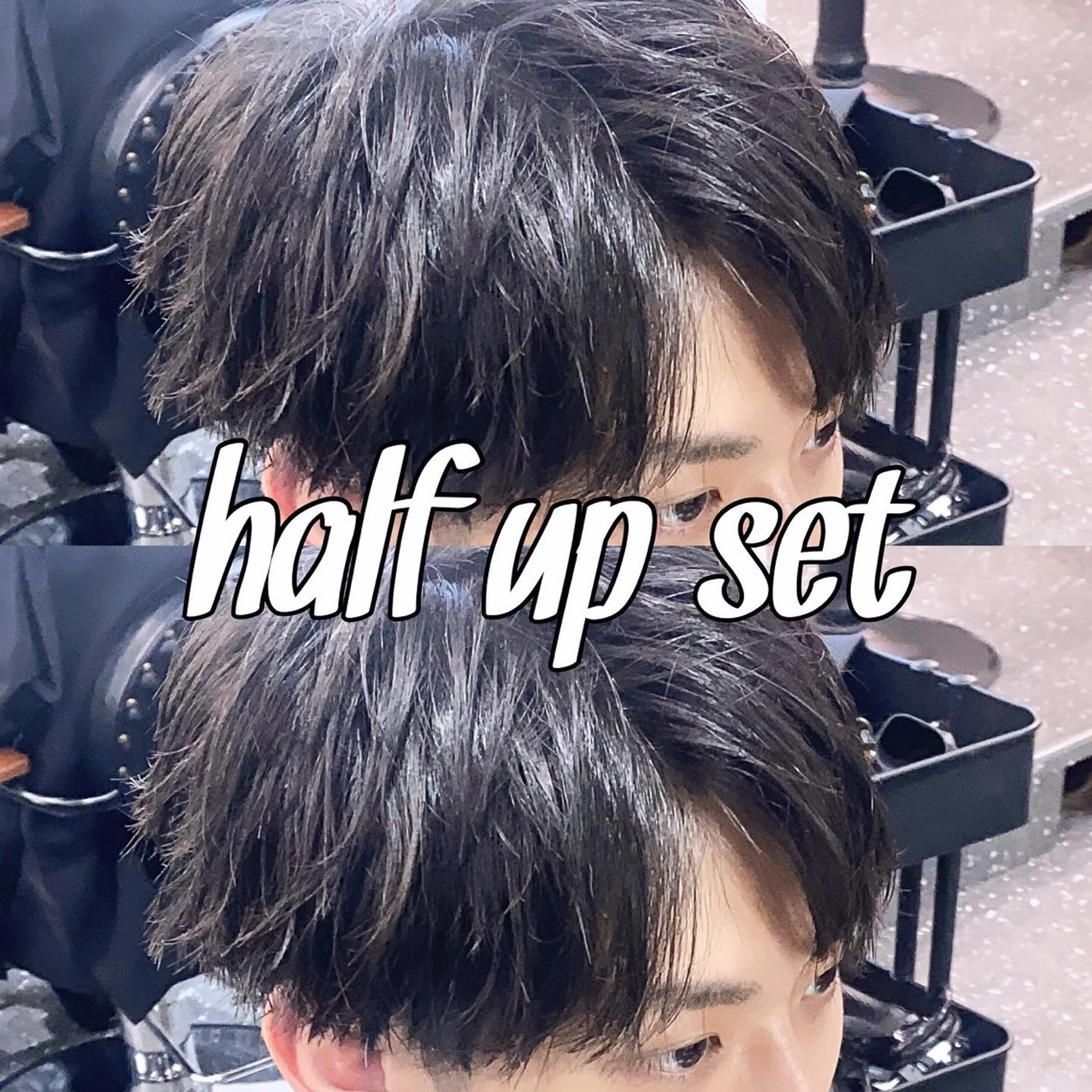 ショート パーマ メンズ パーマ/ダブルカラー ブリーチ⭐️海斗のヘアスタイル