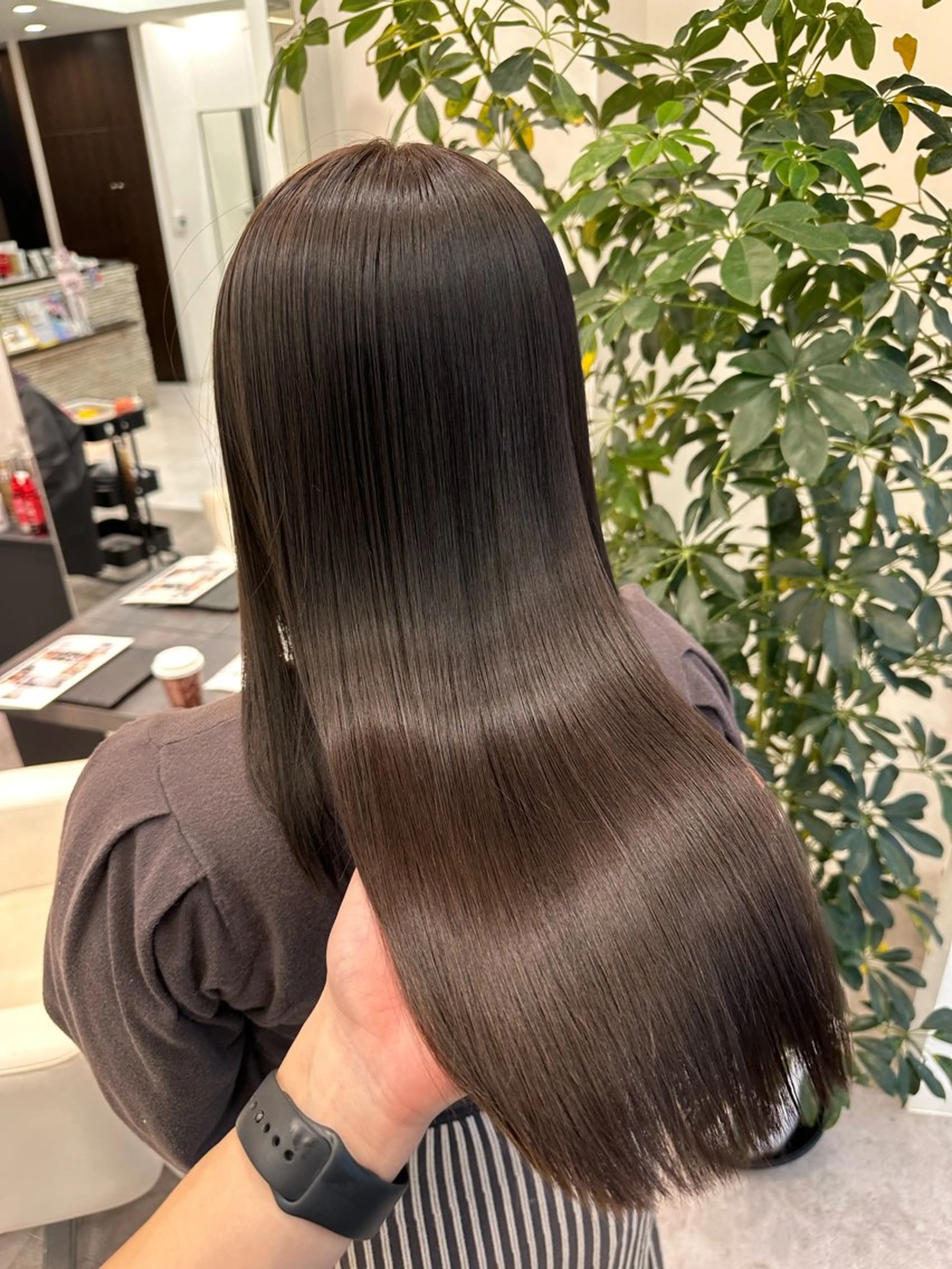 【髪質改善No.1】髪質改善ケラチンブローアウトトリートメント/¥23600→¥12800の写真