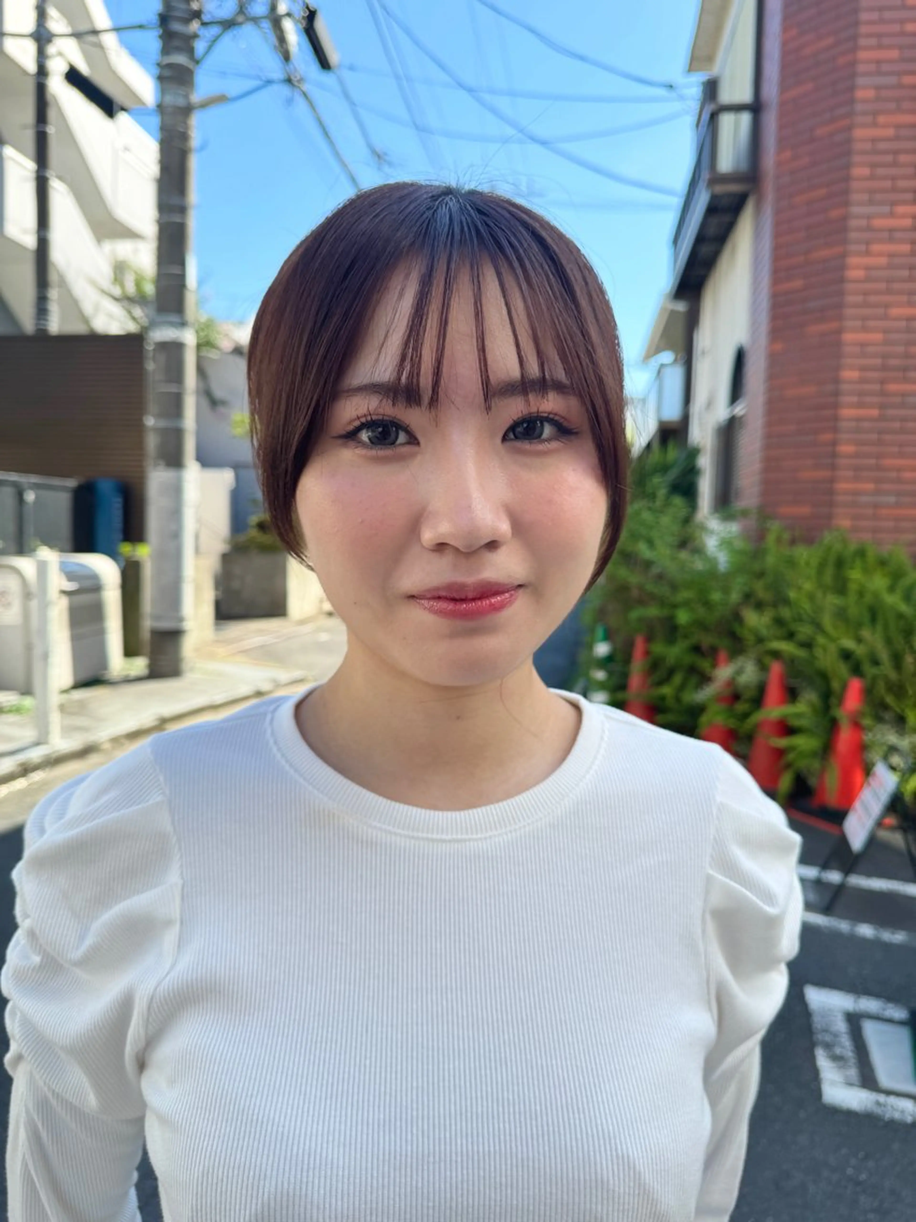 透明感カラー/ハイト ーン/メイク/umiのヘアスタイル