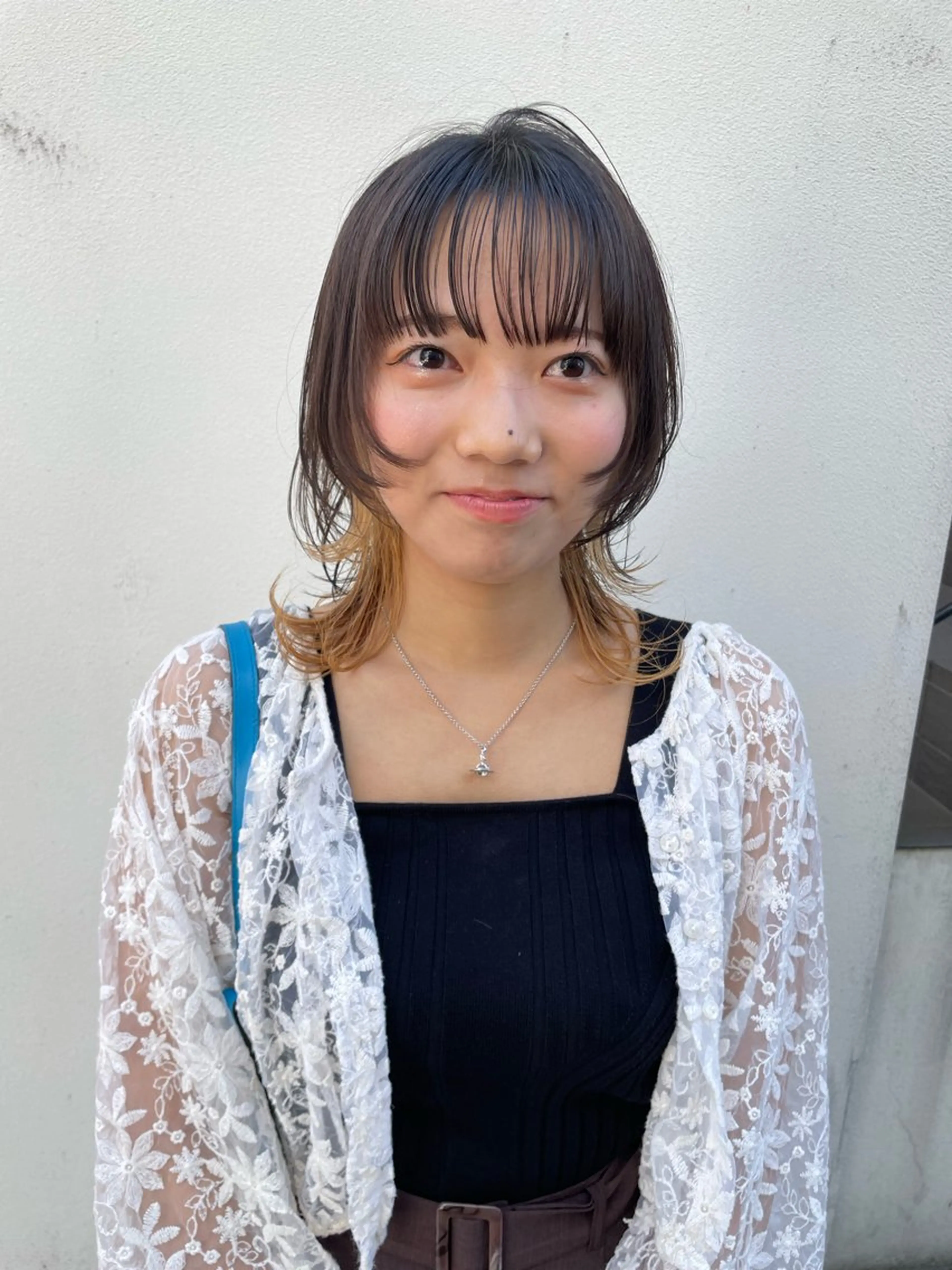 ミディアム カラー ヘアアレンジ インナーカラー ウルフカット カット ヘアカラー トリートメント ヘッドスパ ヘアセット 〽️magico/ ウルフDaiki〽️のヘアスタイル