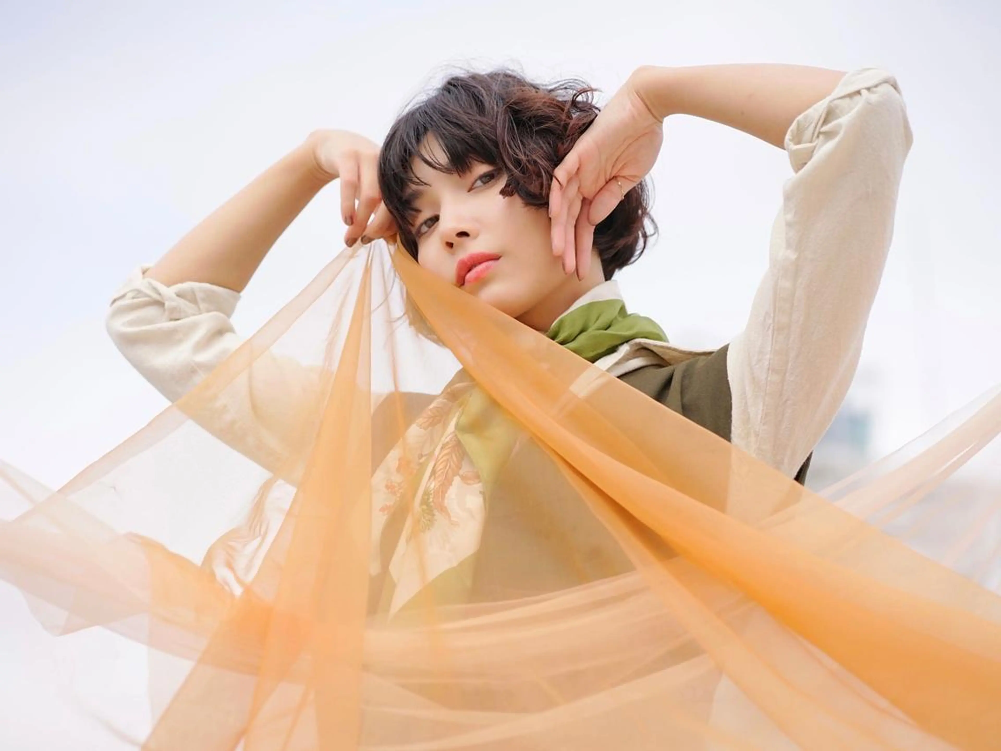 ショート カラー パーマ バレイヤージュ ブリーチ ケアブリーチ デザインカラー ダブルカラー カット ヘアカラー トリートメント 初めでも安心🌟 newi町田✂のヘアスタイル