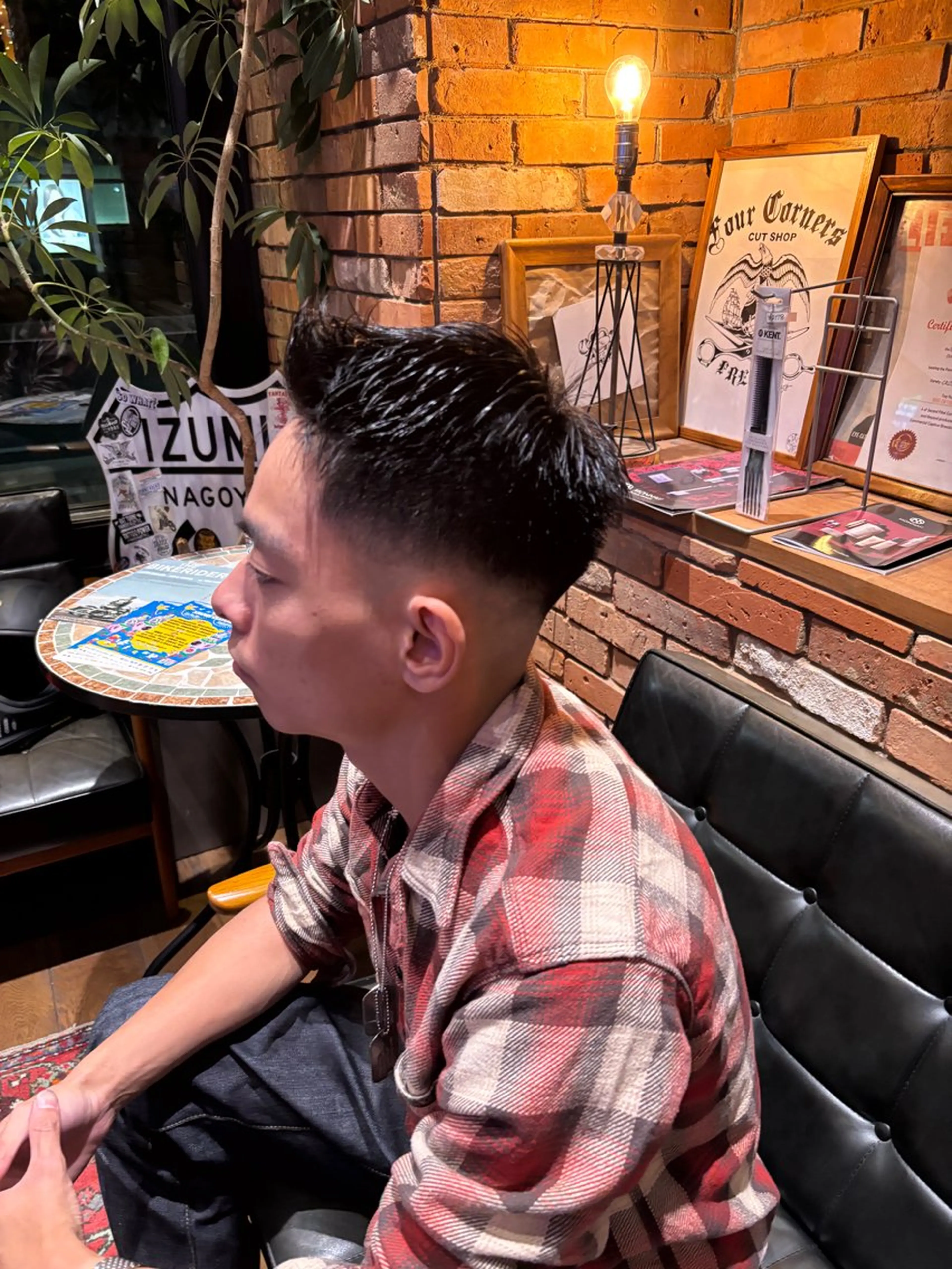 ショート フォーコーナーズカットショップ本店所属・設楽 カットモデル募集中のヘアスタイル