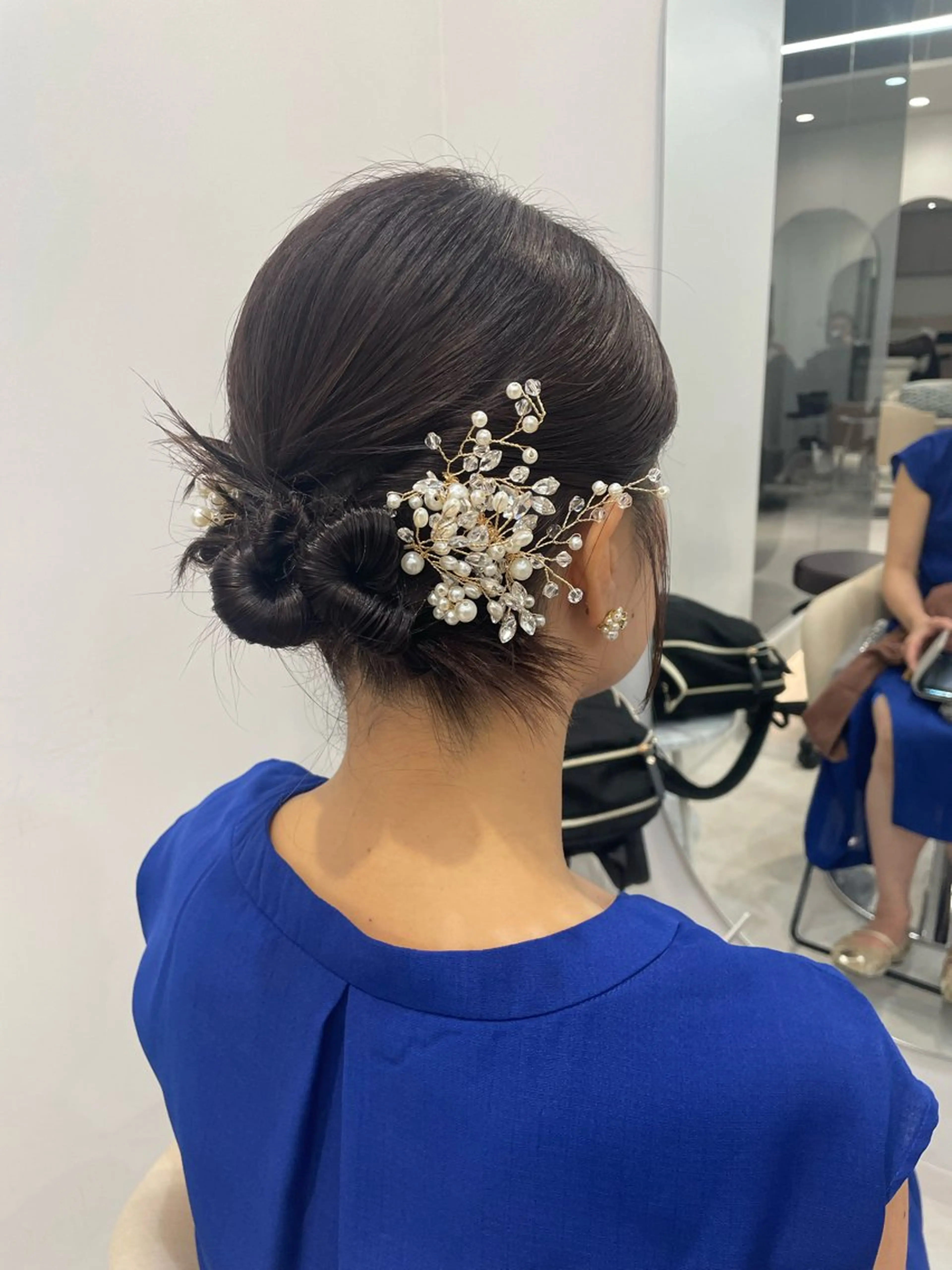 ヘアセット、ヘアアレンジの写真