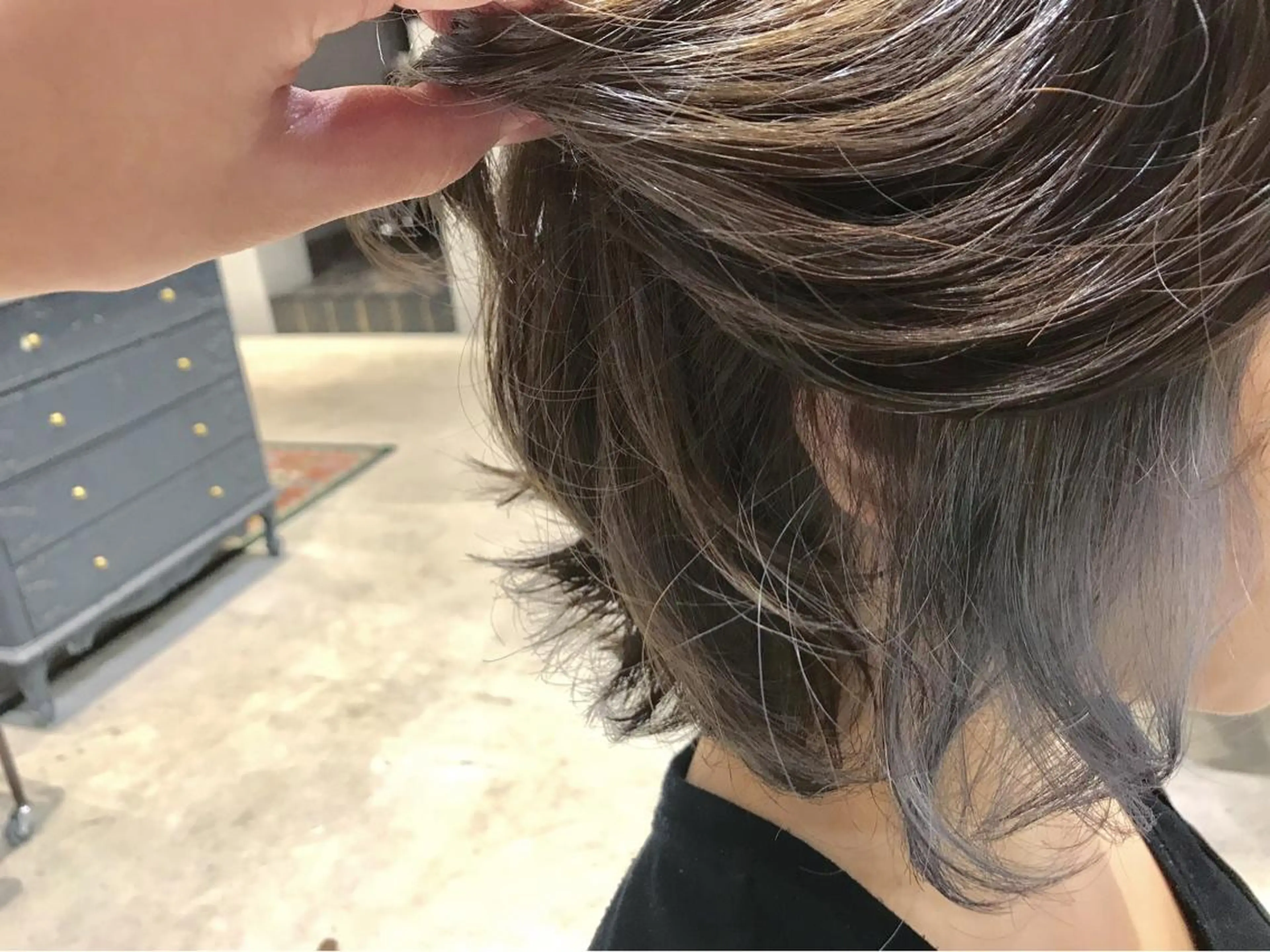 カラー インナーカラー 湯浅  隆のヘアスタイル