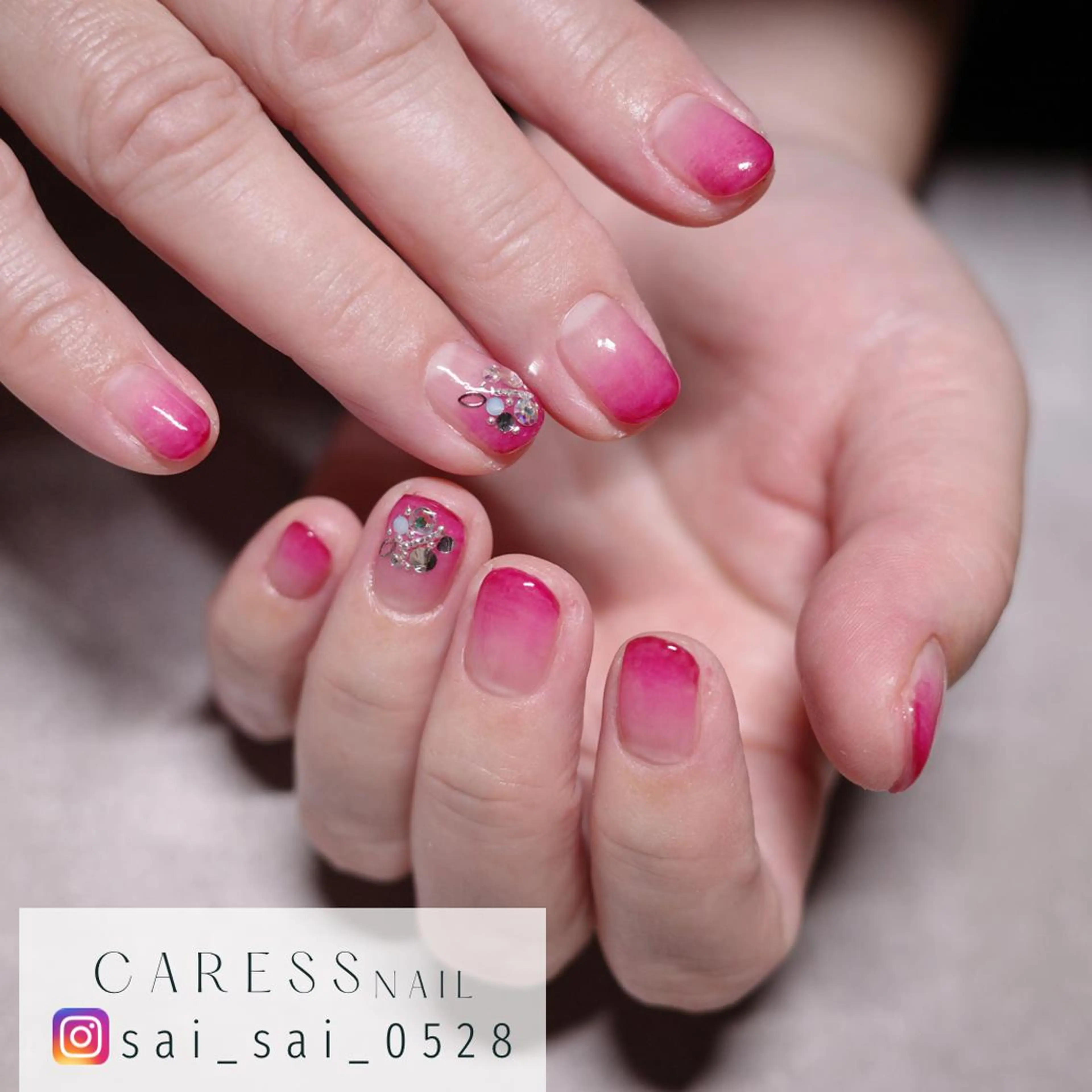 ネイル caress  nail カレスネイル　代々木上原所属・カレスネイル さいのネイルデザイン