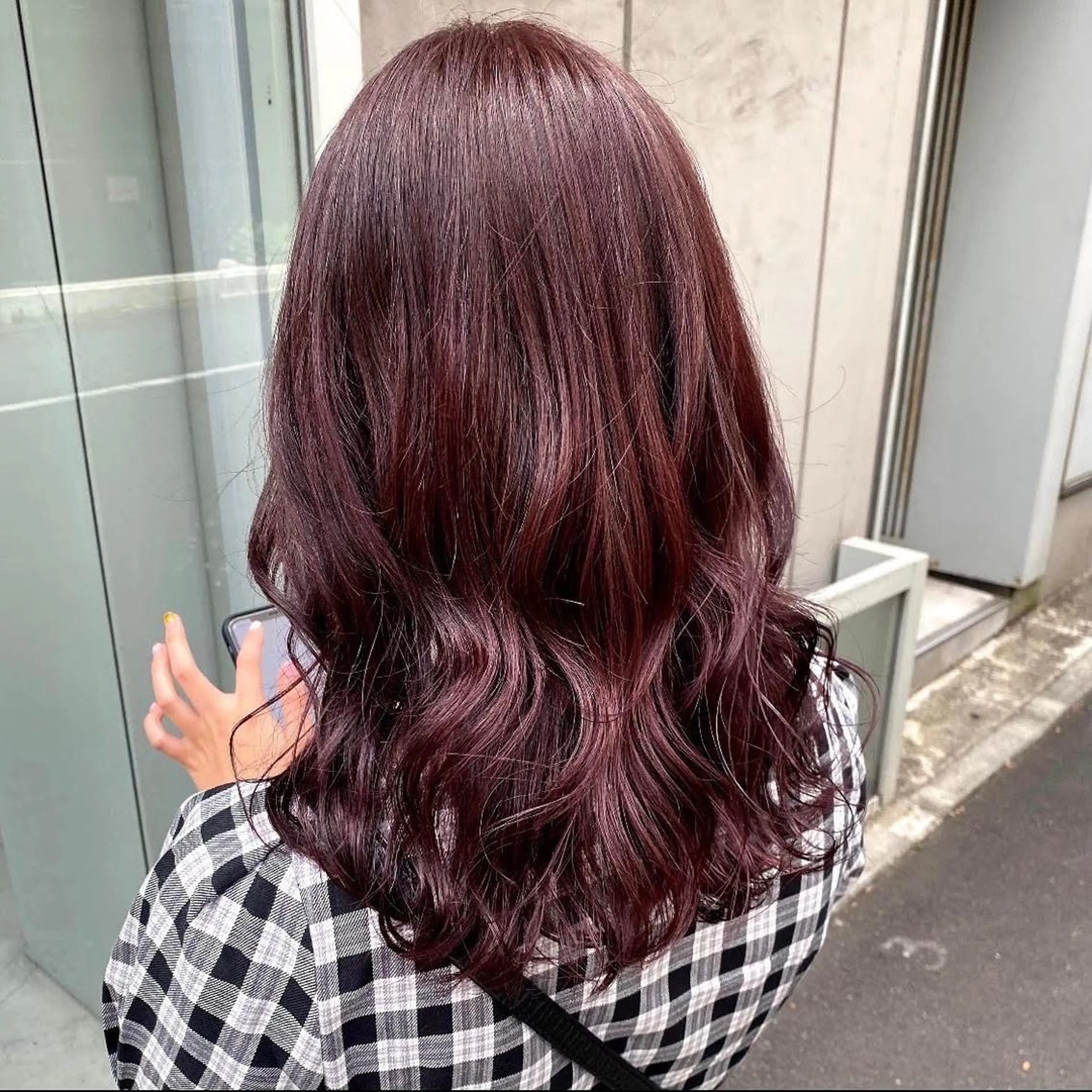 ロング カラー ヘアアレンジ Ella所属・nana【艶髪】/ レイヤー/縮毛矯正のヘアスタイル