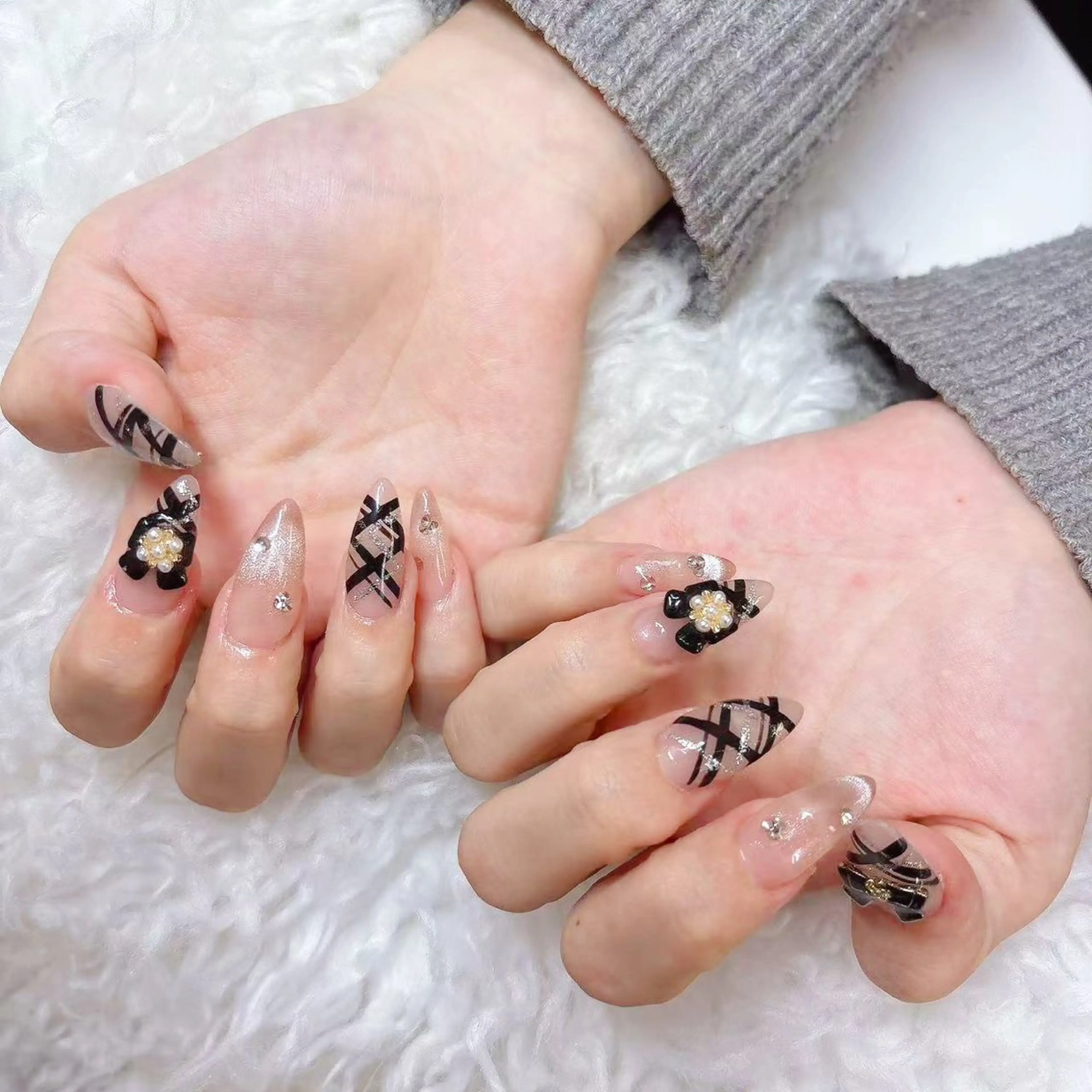 ネイル ハンドネイル 💜MIYA nail川崎店のネイルデザイン