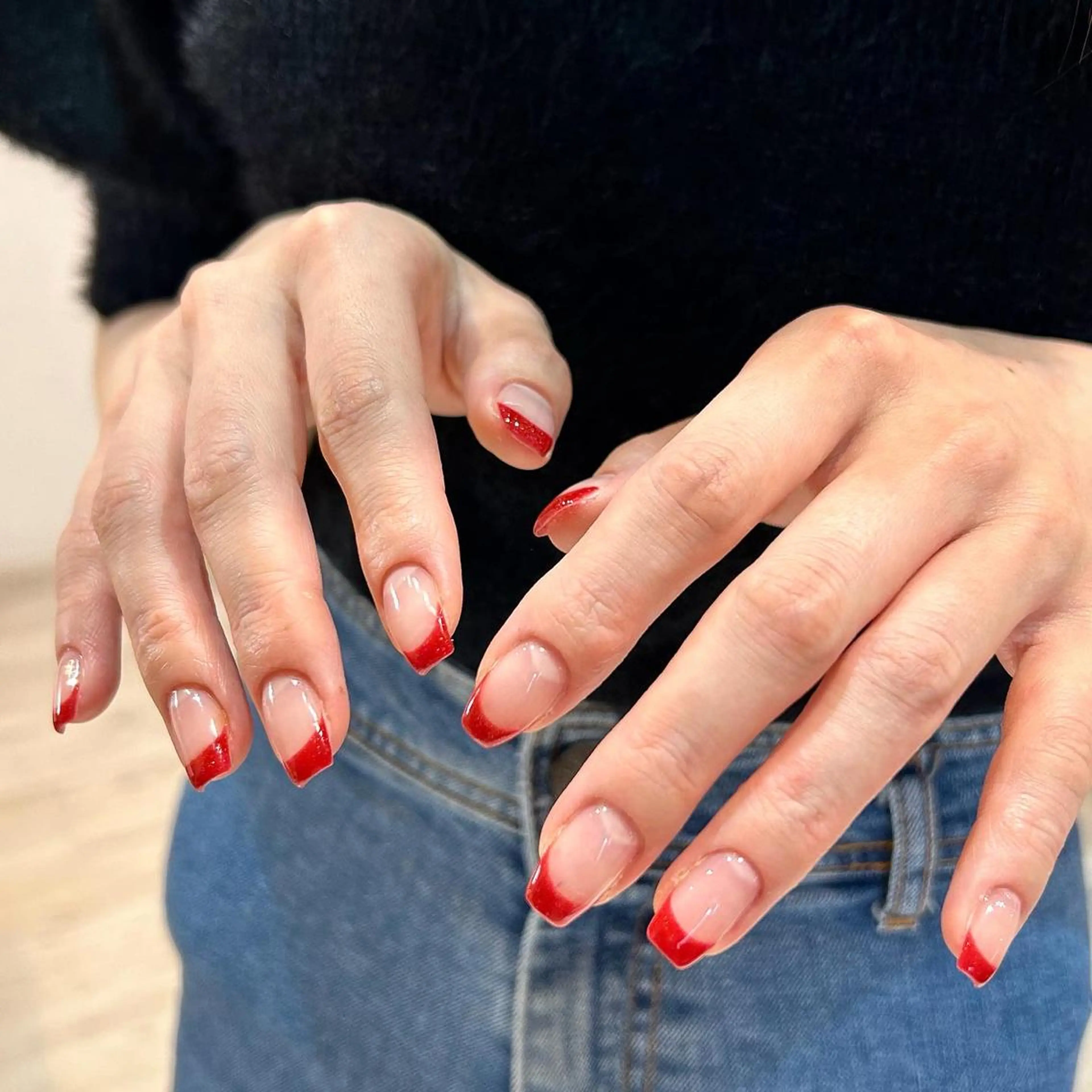 ネイル フレンチネイル Chipieee manamiのネイルデザイン