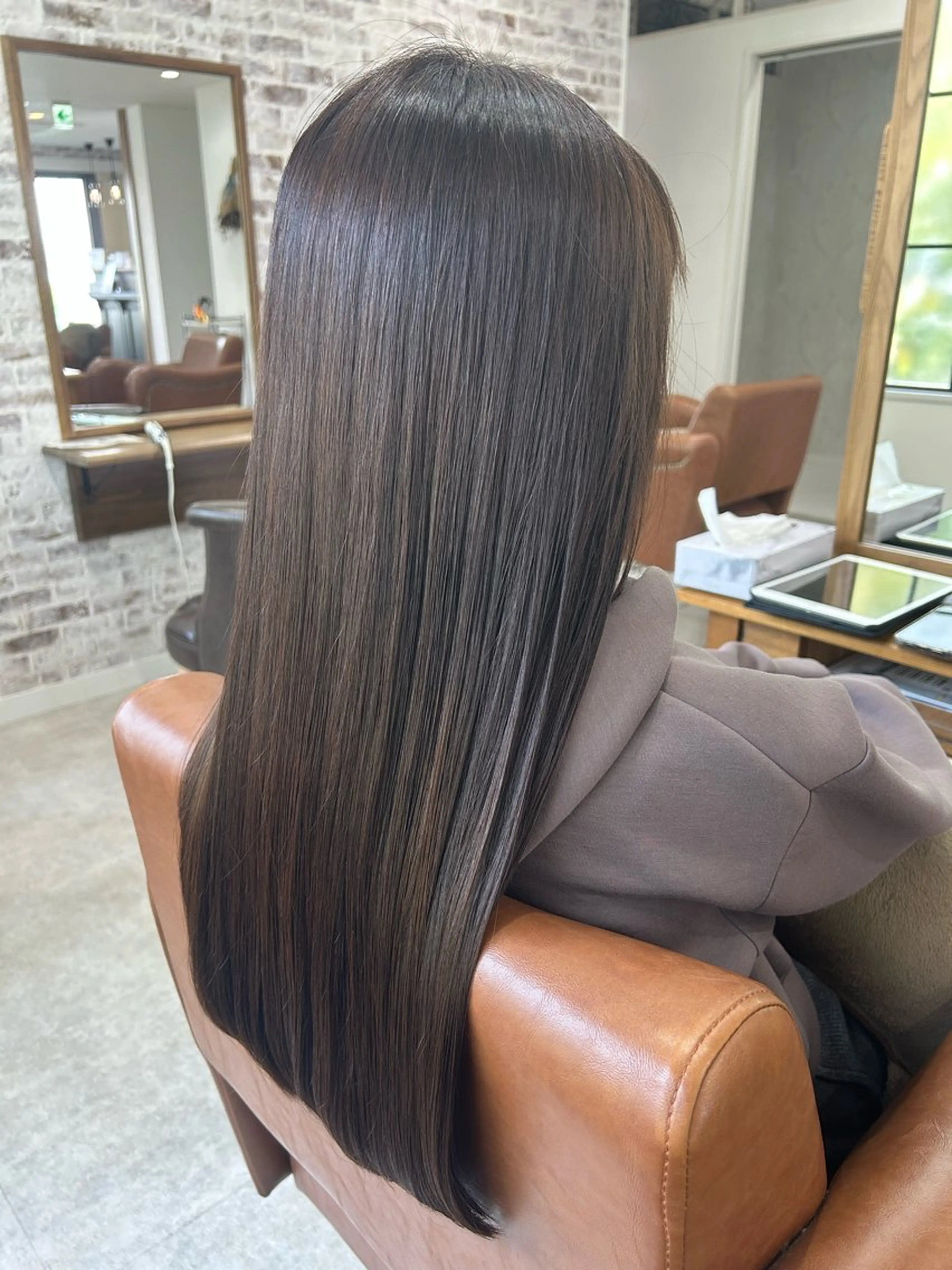 ロング カラー 町田 未希のヘアスタイル