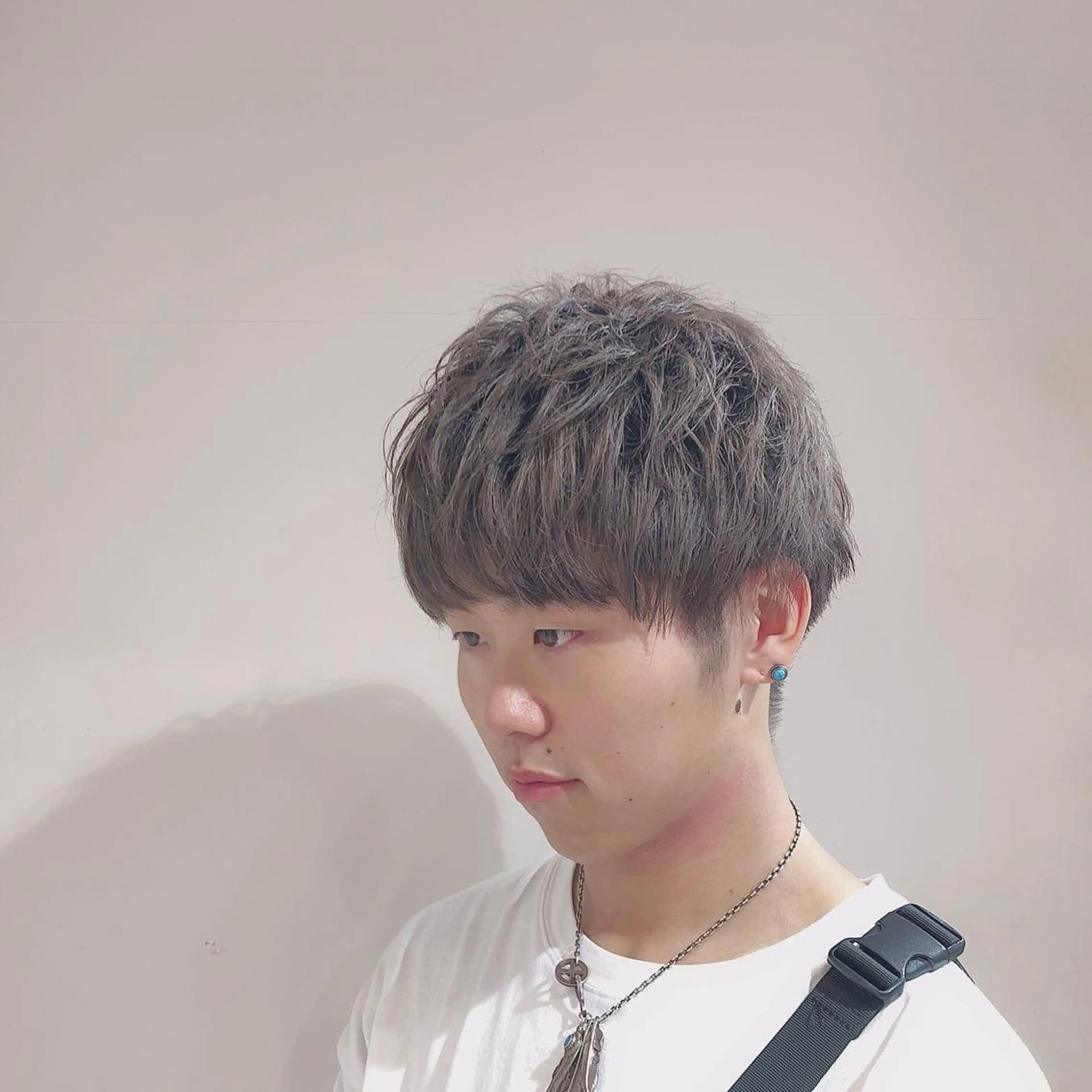 ショート カラー メンズ ダブルカラー トリートメント モテ髪×トレンド💕 小顔レイヤー 金井のヘアスタイル