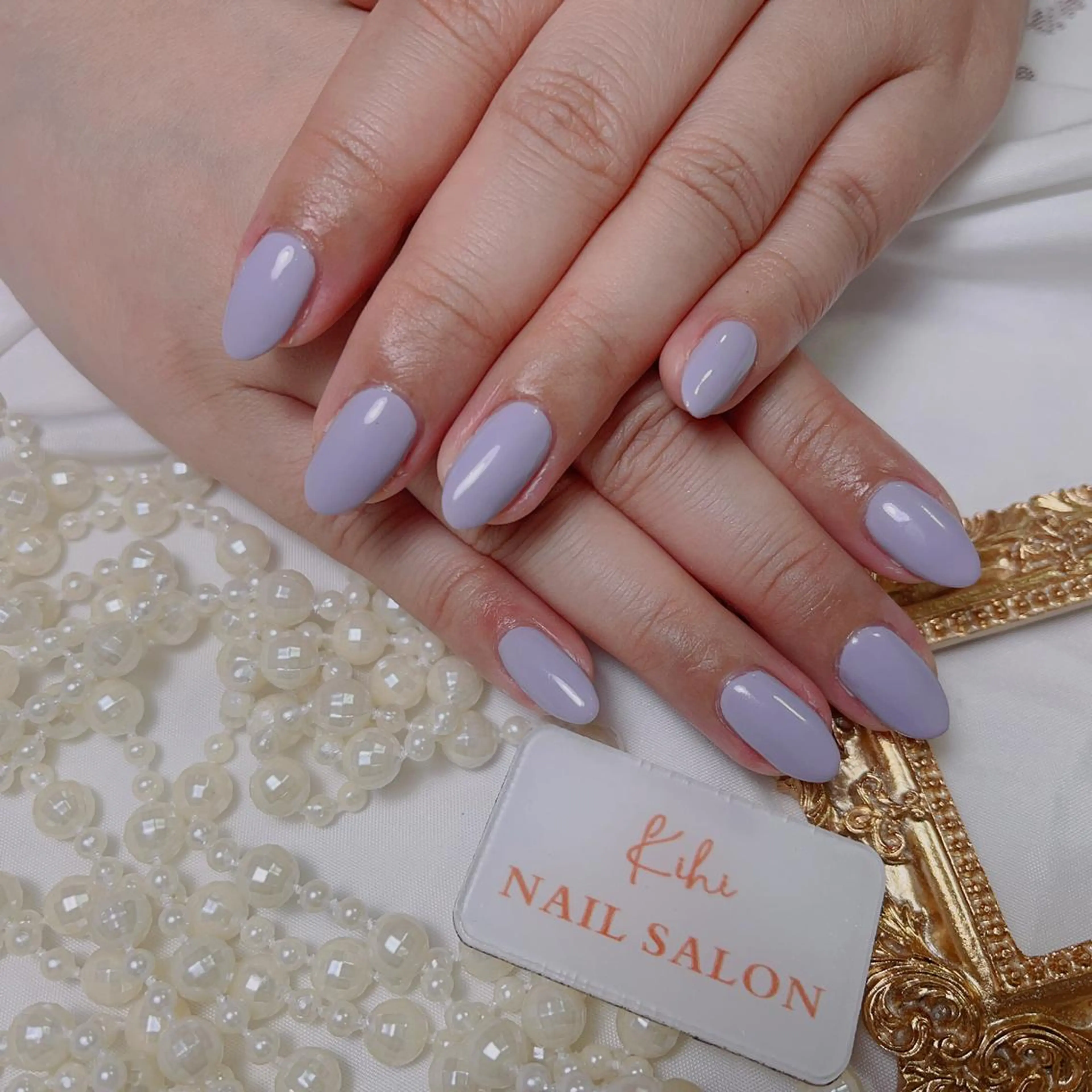 ネイル クリアネイル ワンカラーネイル 久保田 マリコのネイルデザイン