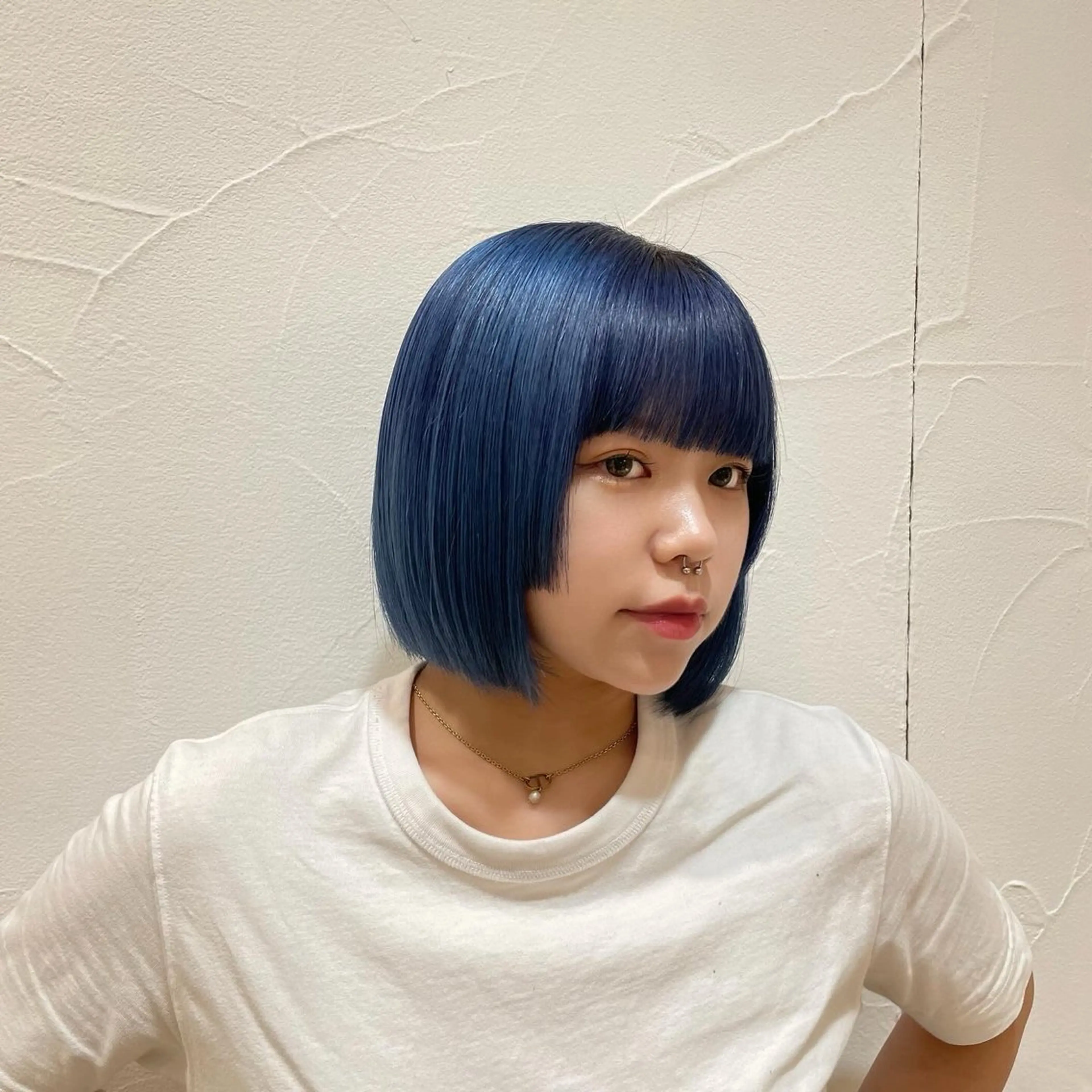 ショート カラー ✩𝐴𝑠ℎ 中目黒 浦野 遥‎✩*｡のヘアスタイル
