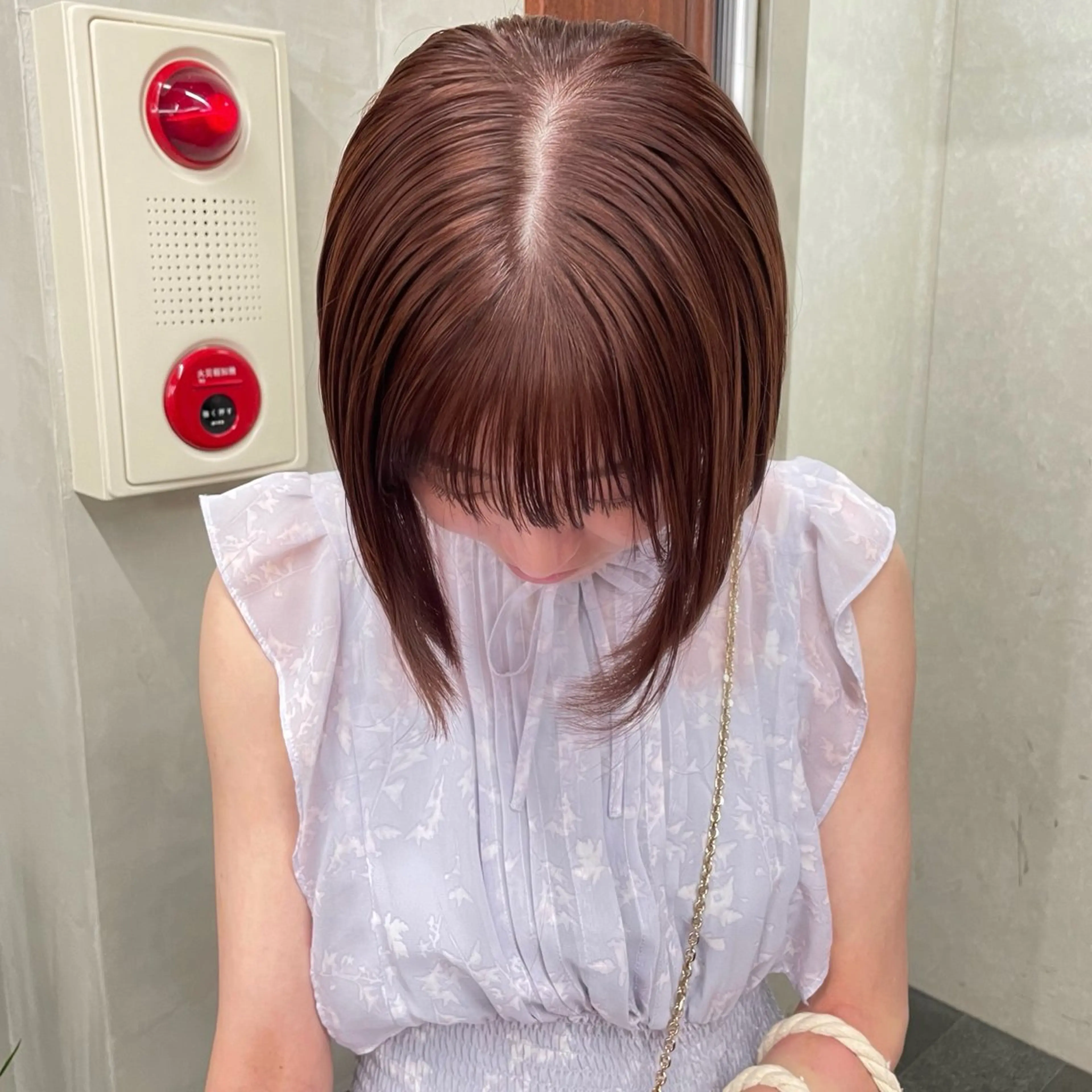 ショート カラー ヘアカラー 🍒暖色カラー🍒 渋谷/YUUのヘアスタイル