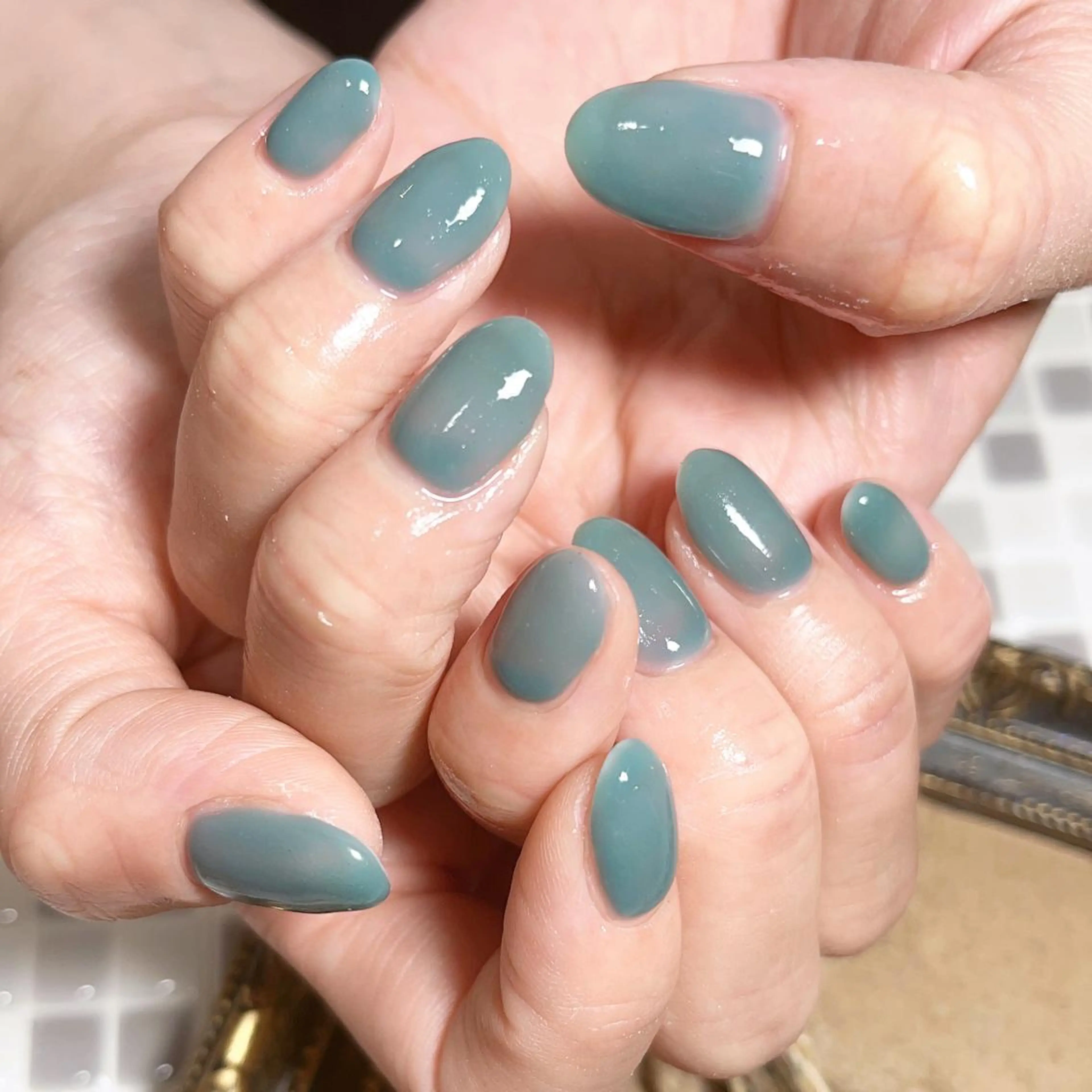 ネイル ワンカラーネイル ♡Nailist yui♡のネイルデザイン