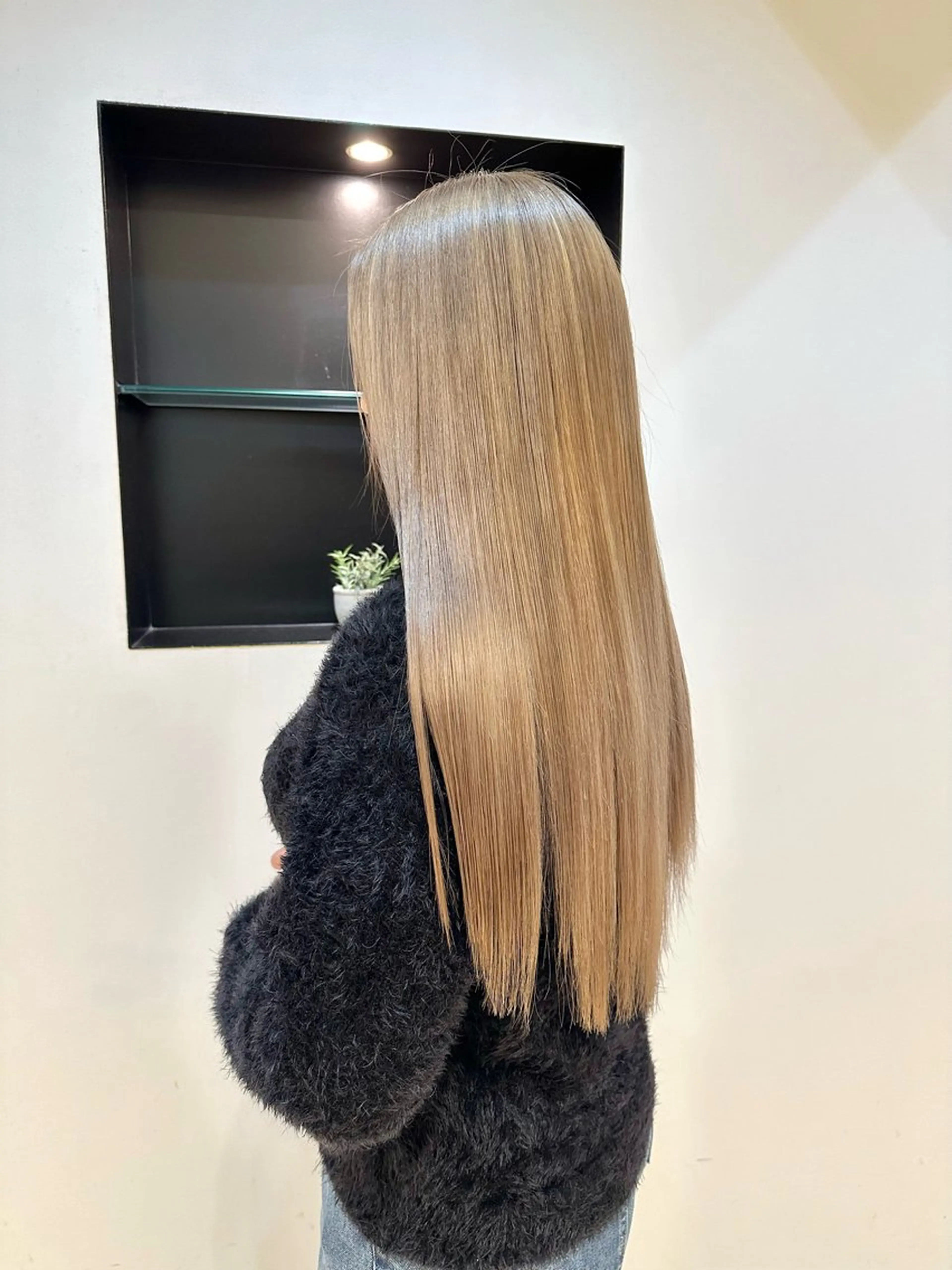 ロング カラー TAYA大阪上本町所属・十場【髪質改善】 【ダブルカラー】のヘアスタイル