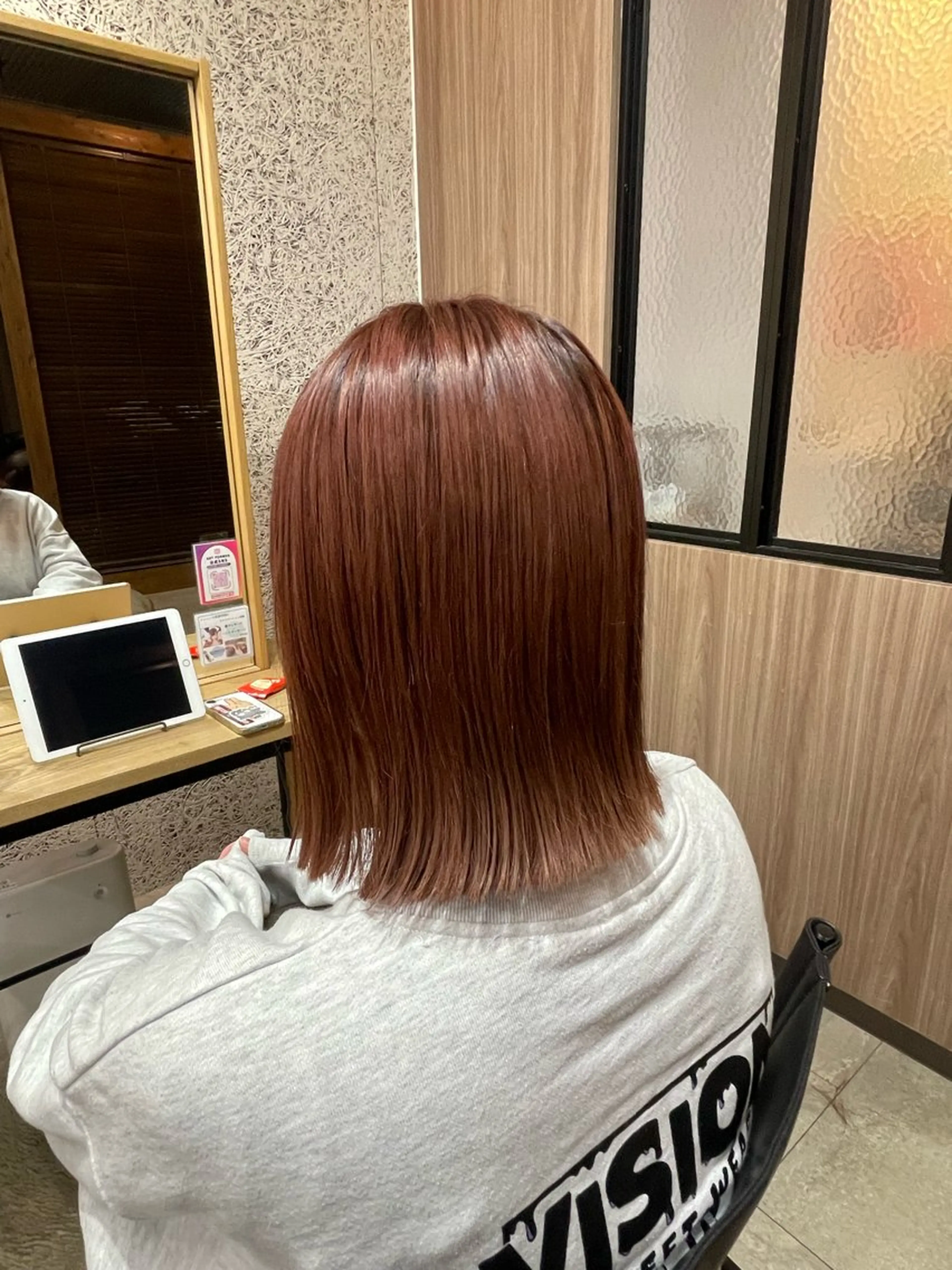 ショート カット ヘアカラー 浅川恵太/縮毛矯正 /ブリーチ縮毛矯正のヘアスタイル