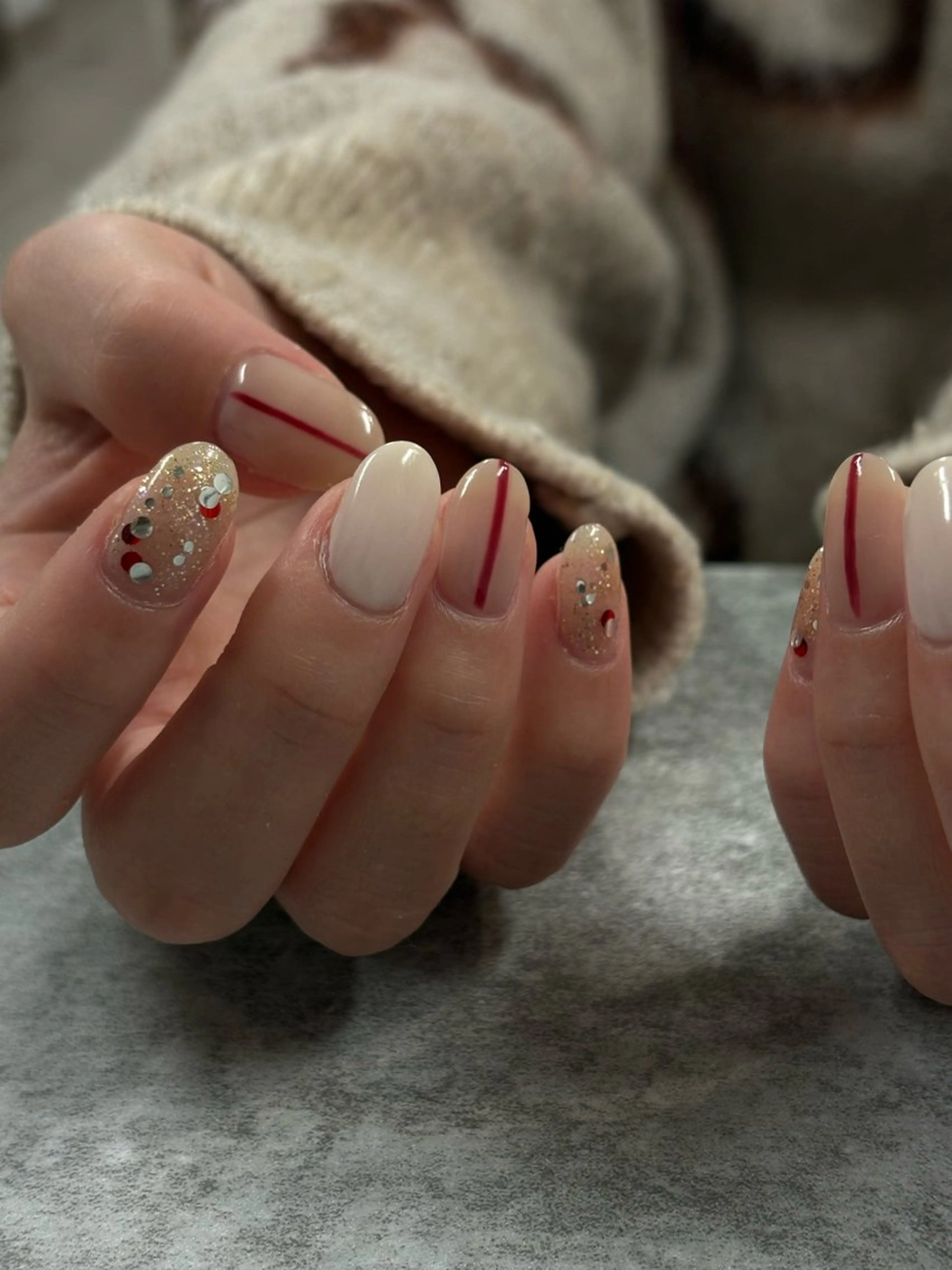 ネイル ハンドネイル GLADnail新宿 arisaのネイルデザイン