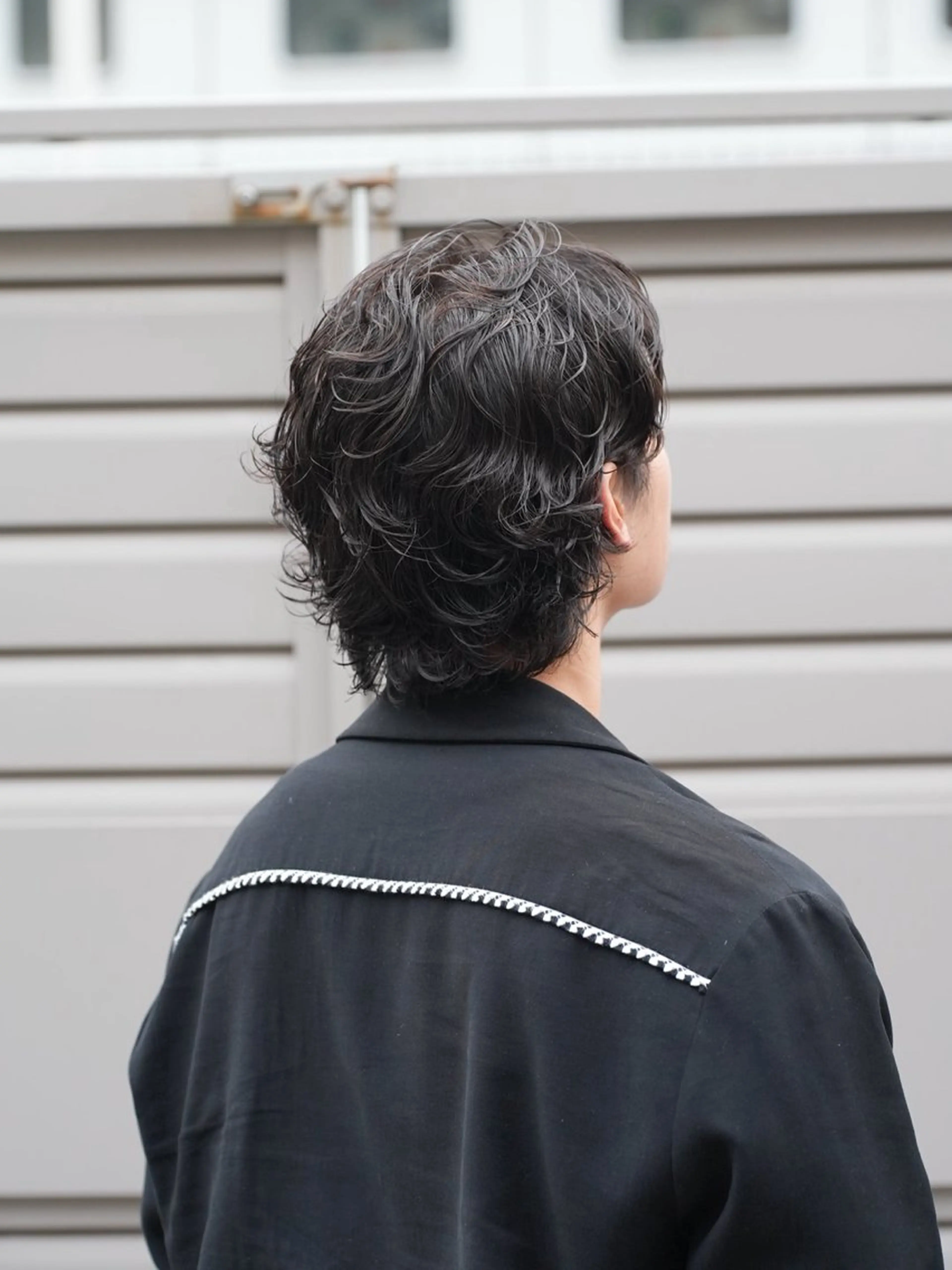 ミディアム メンズ カット パーマ メンズ🔥 颯太のヘアスタイル